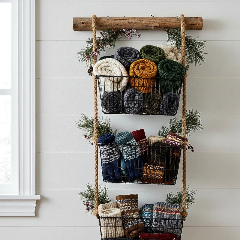 Winter Hat And Glove Storage Ideas