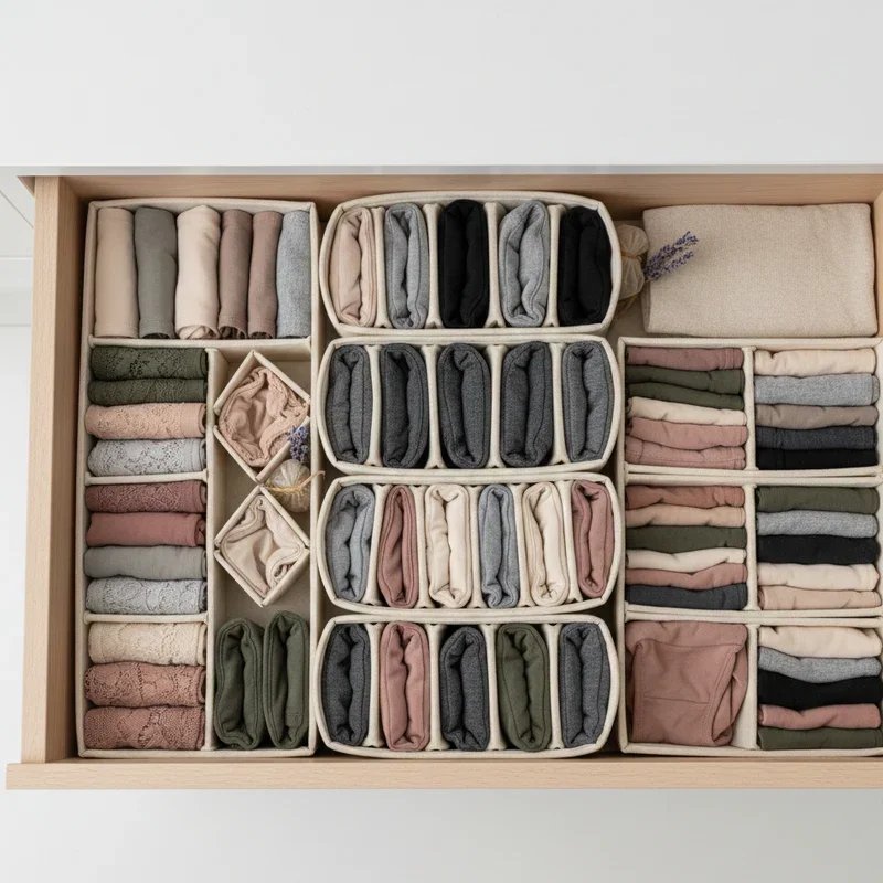 Underwear Storage Ideas