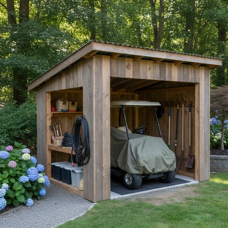 Golf Cart Storage Ideas
