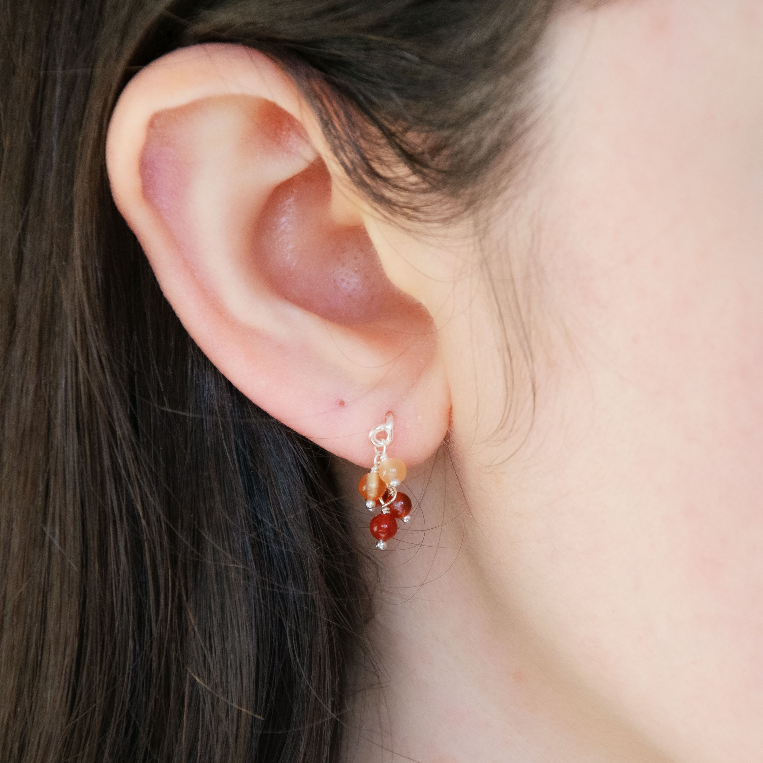 Mini boucles d'oreilles - Automne
