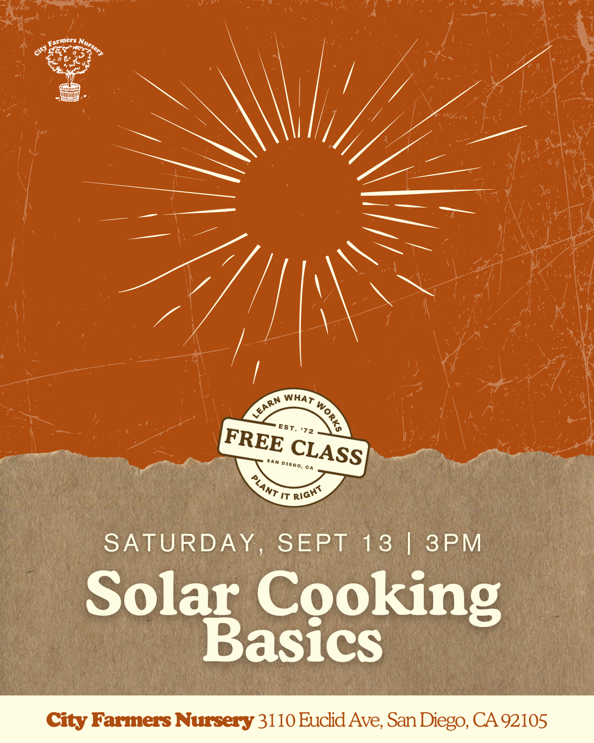 Solar Cooking 101