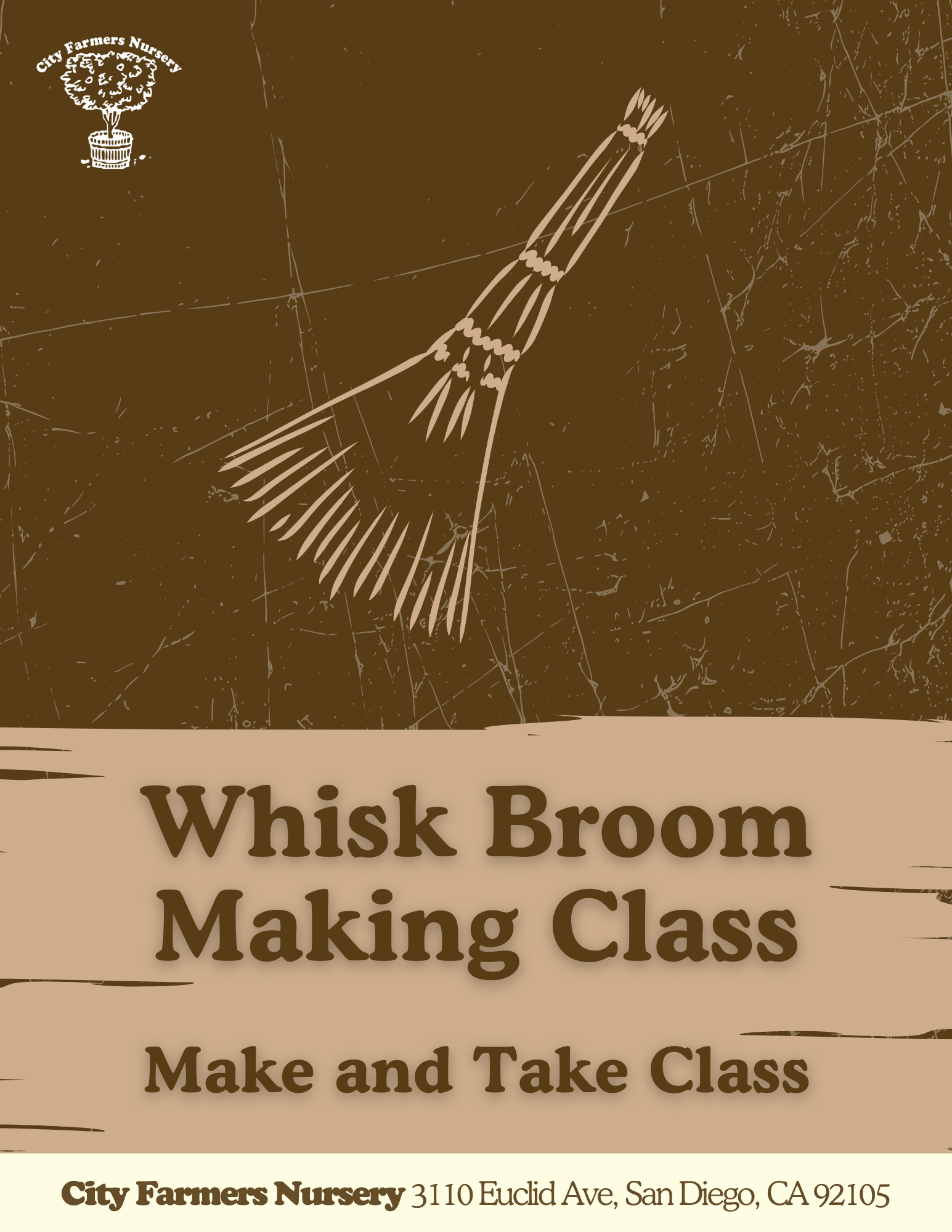 Whisk Broom Making Class (Make-and-Take)