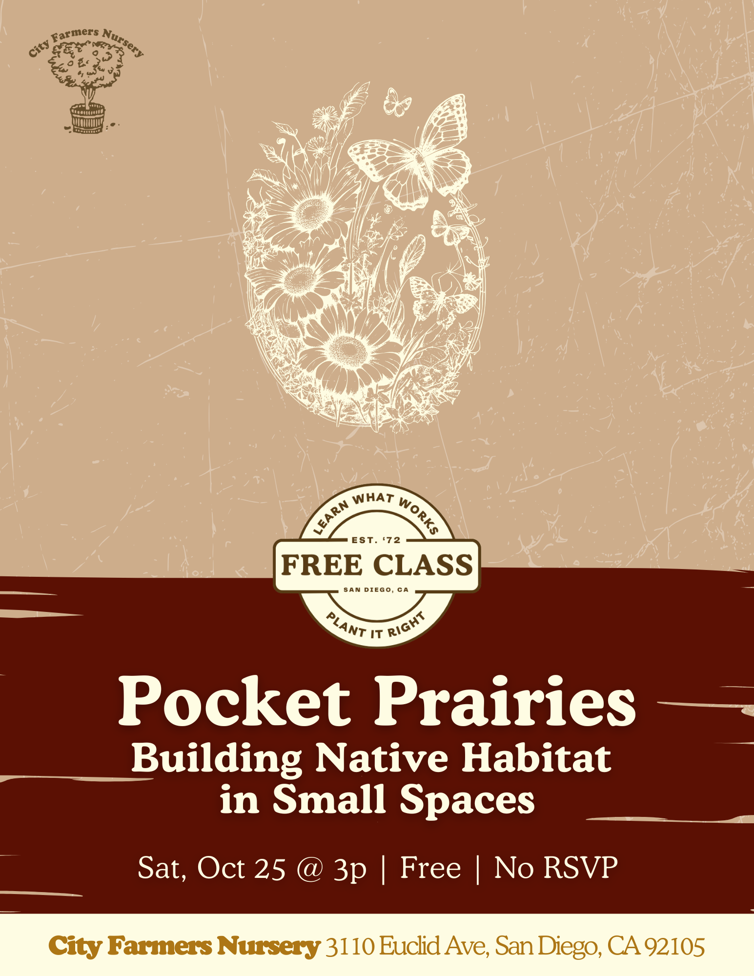 Pocket Prairies 🐝🦋