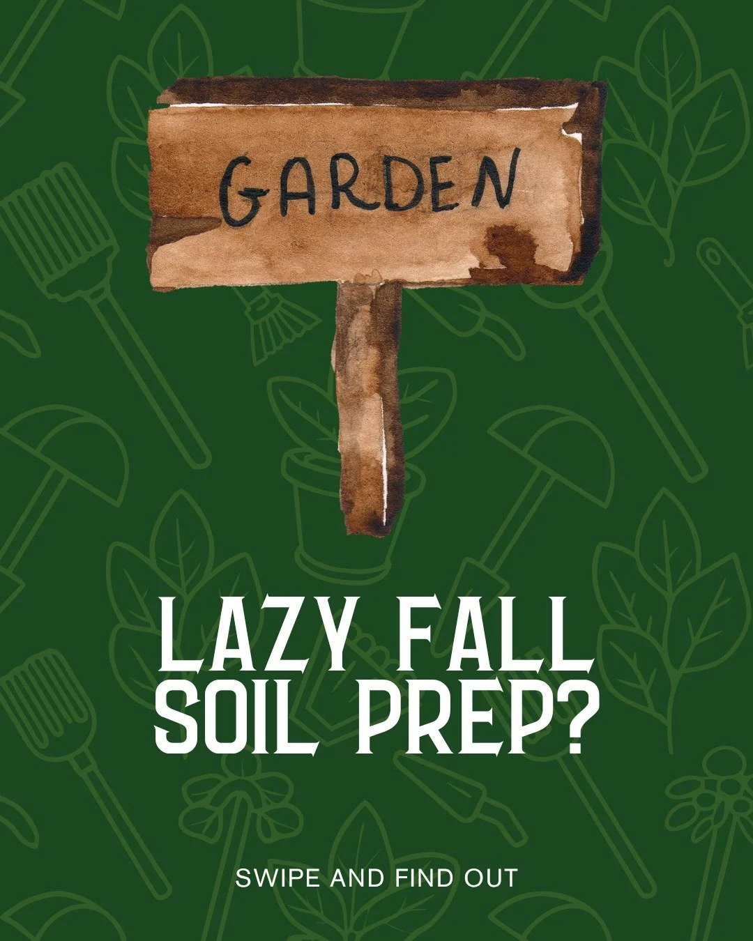 Feeling too wiped out from summer to tackle your fall soil prep?

We totally get it &ndash; the thought of hauling bags of compost around the yard feels about as appealing as a root canal! 🌱

But here's the thing: skipping soil amendments now means 
