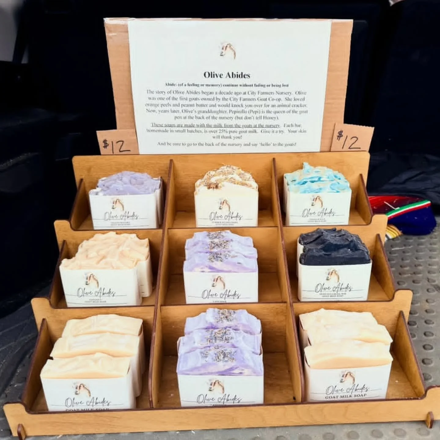 Our Goat Co-Op Makes Soap!

From our resident sweethearts, come pickup a bar of goat milk soap, with Olive Abides 🧼

Available while supplies last 💚💛