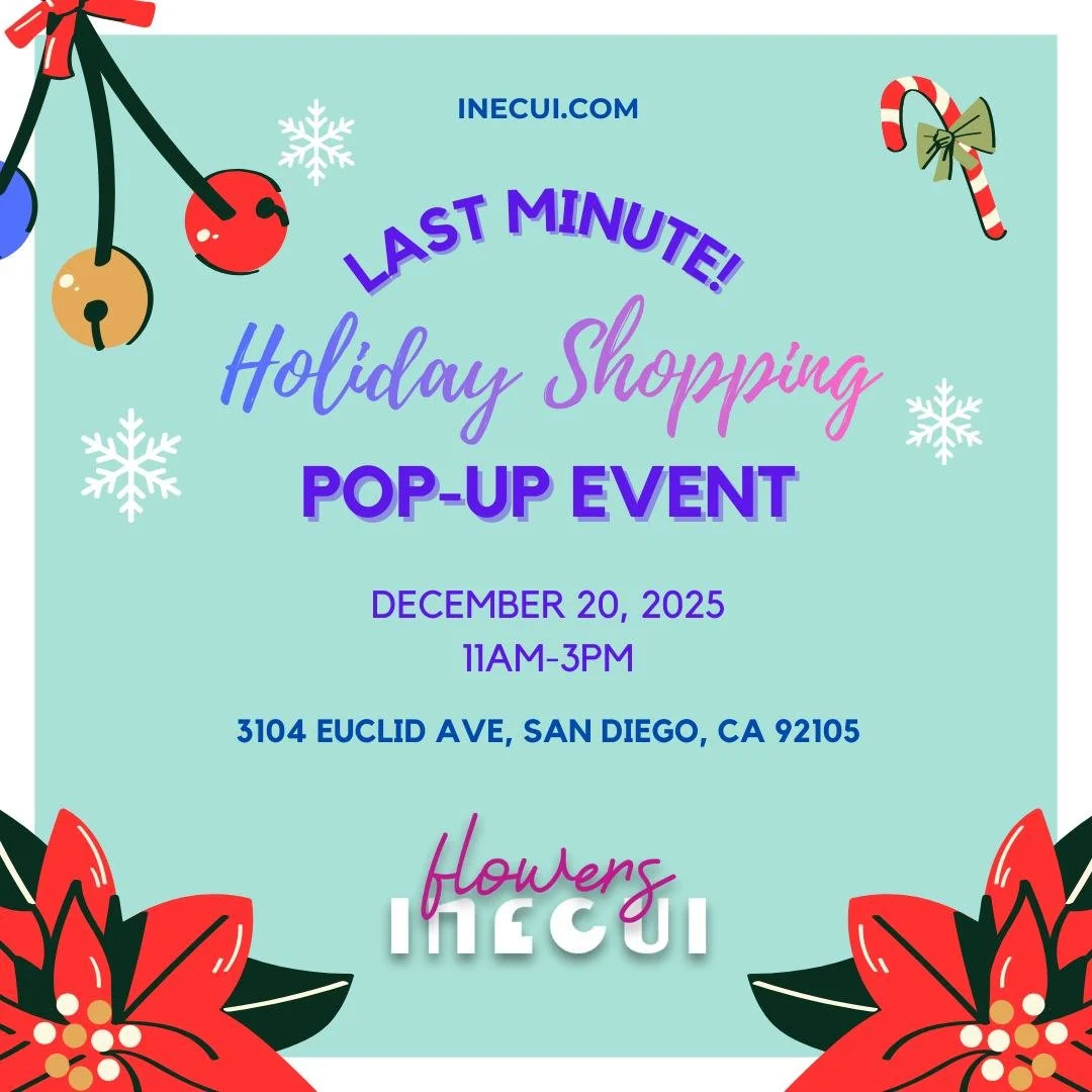 Last minute shopping made easier by makers!
Swing by Sunday for all-local gifts, handcrafted by makers you'll love to support.

This Sunday, 11a-3p at @inecui.flowers - on their patio.