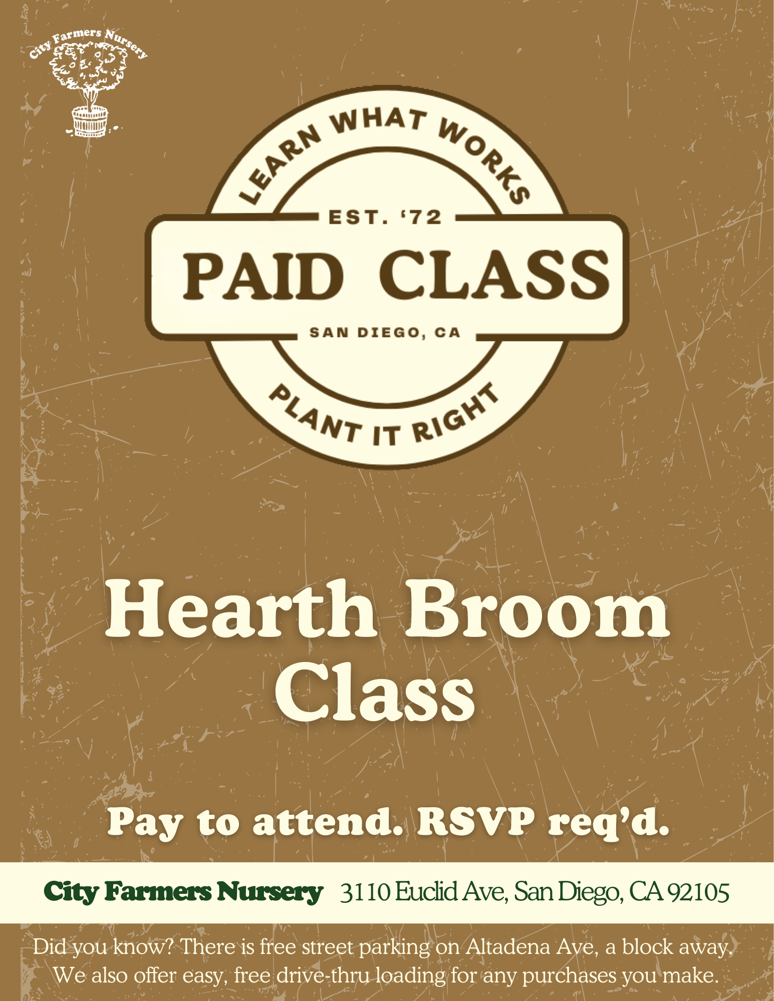 Hearth Broom Class 🧹 