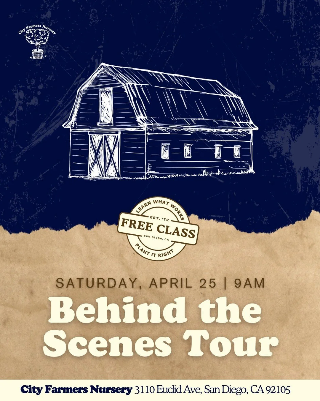 Ever wondered what's actually happening behind the scenes at a 50-year-old nursery? 🌻

This is your chance to find out.

Join us for an exclusive tour of City Farmers: the greenhouses, the animals, the systems, and the stories that have kept this pl