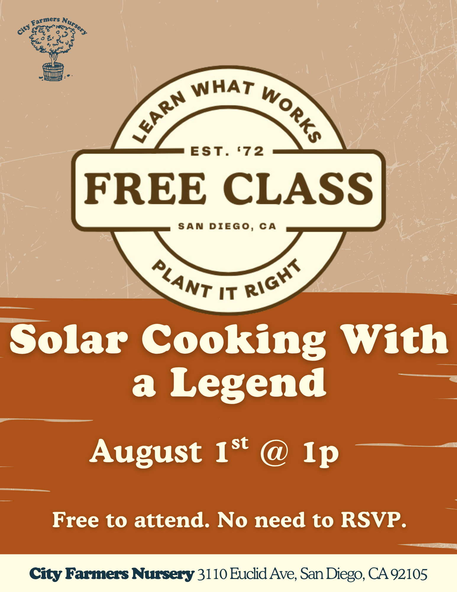 Solar Cooking With a Legend 