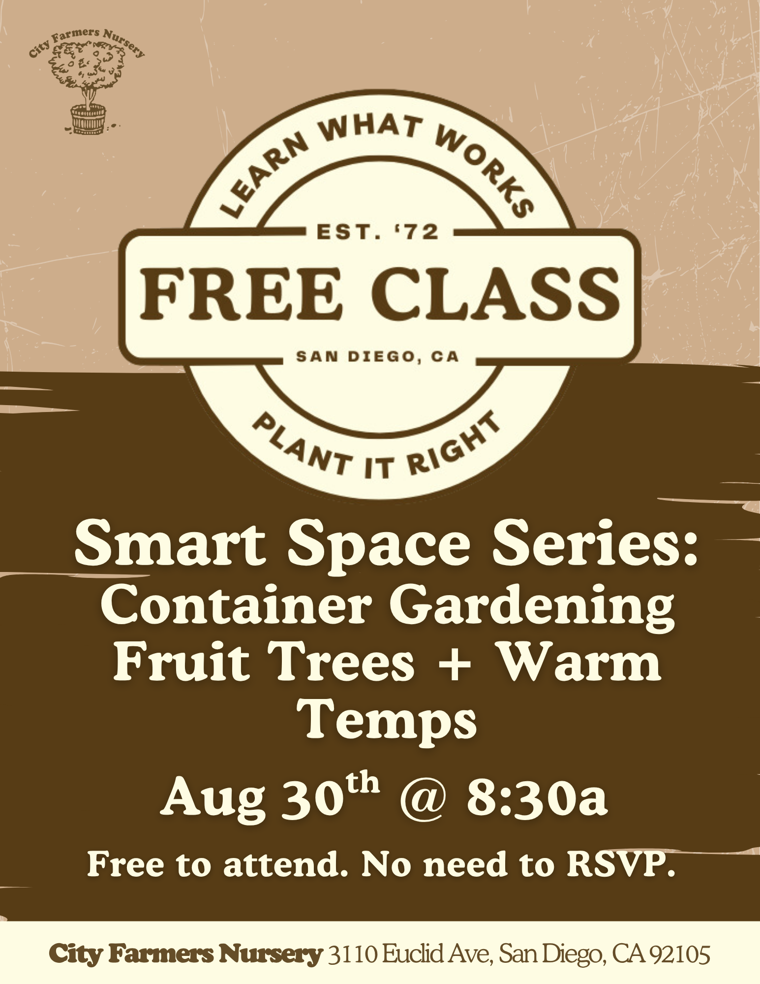Smart Space Series: Container Gardening for Fruit Trees and Warm Weather