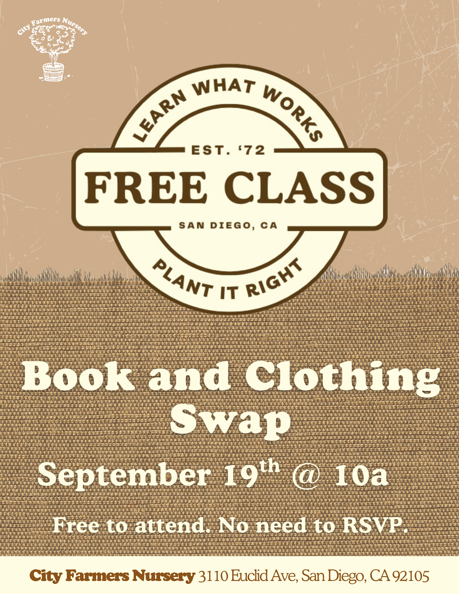 Book and Clothing Swap