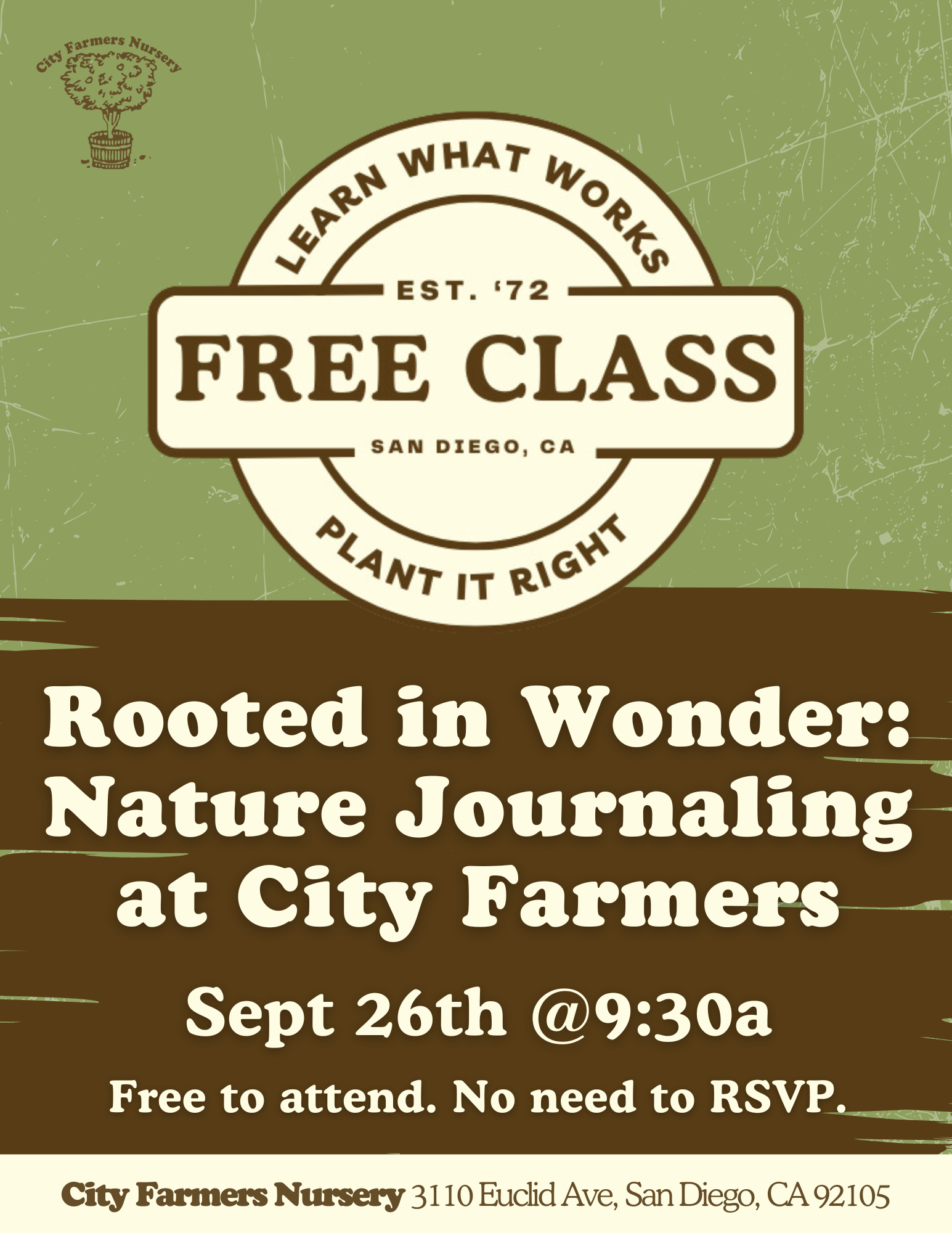  Rooted in Wonder: Nature Journaling at City Farmers
