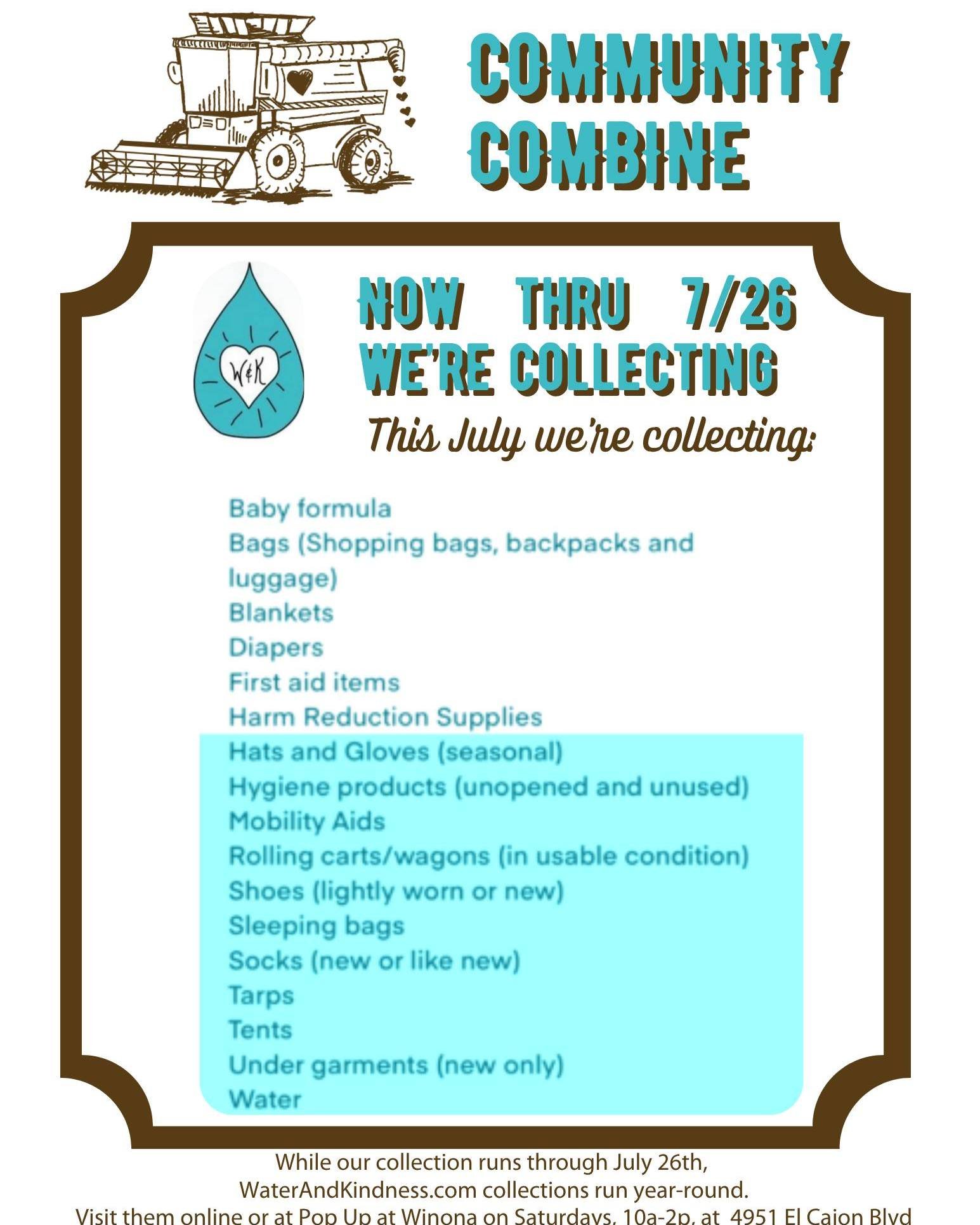 Mutual aid is a practical idea 🤝
It means people helping people with the basics, and receiving help.
That&rsquo;s why we&rsquo;re collecting things like:
&bull;  Water
&bull;  Socks
&bull;  Shoes
&bull;  Blankets
&bull;  Tarps
These are useful items