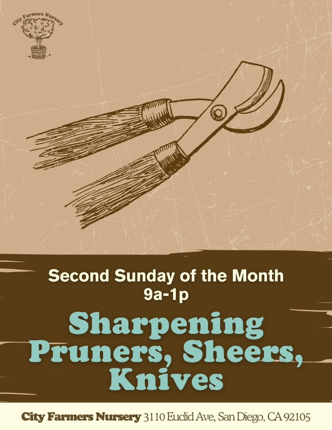 Today @tiomobileknife visits us 9a-1p to get your tools, knives, and more all sharp and set!