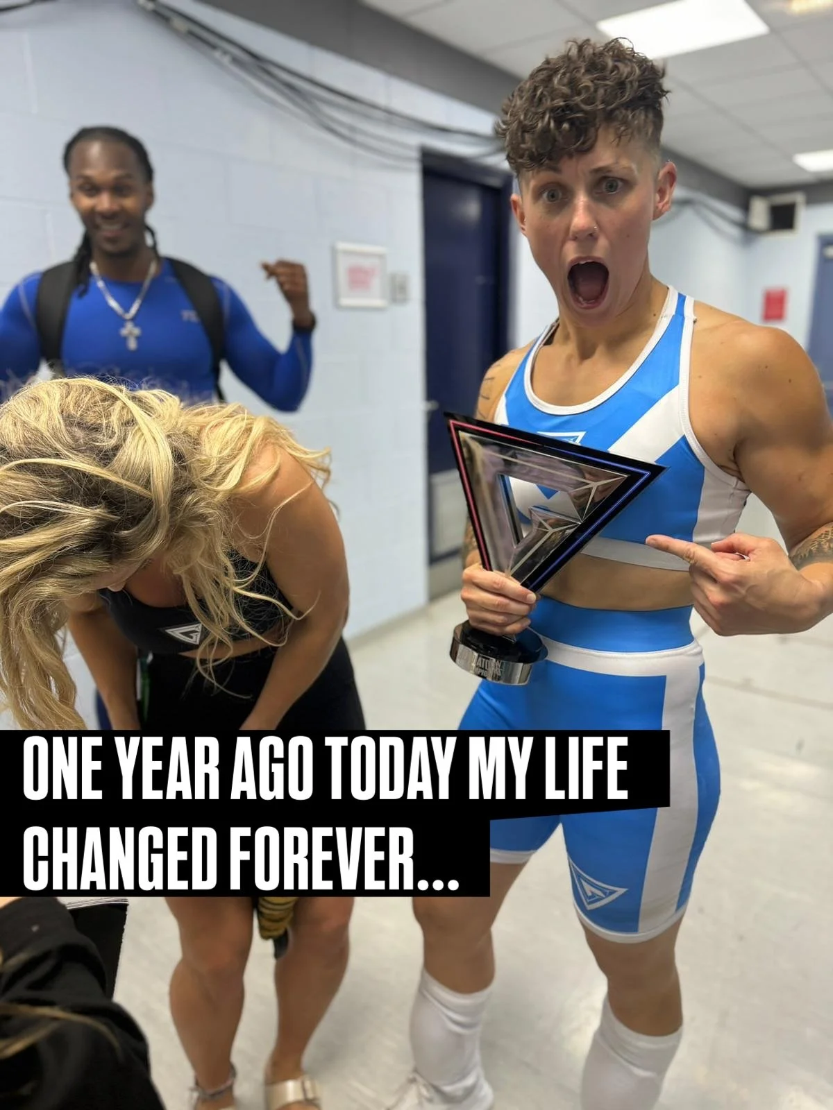 Can you believe this was a year ago?

Exactly one year to the day, we stepped into the arena for the Gladiators final&hellip;
The lights, the roar of the crowd, the adrenaline &mdash; and in that moment, my life changed forever.

What a journey it&rs