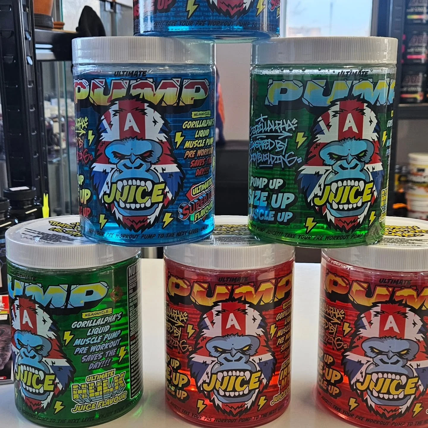 #proteinshack_ ITS BACK ULTIMATE CRAZY PUMP JUICE NOW IN 3 FLAVOURS 😲😲😲😲