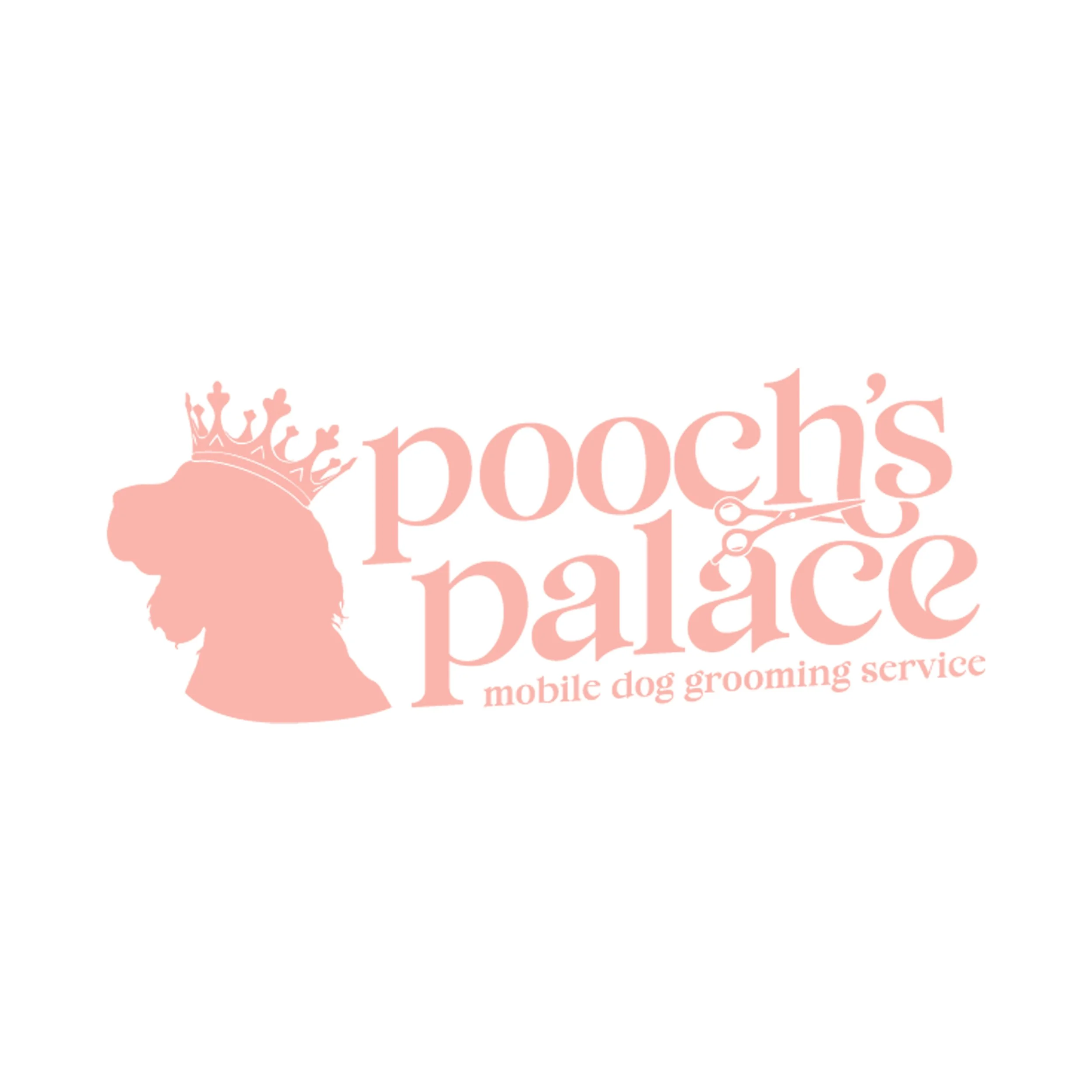 Poochs Palace Mobile Dog Grooming logo
