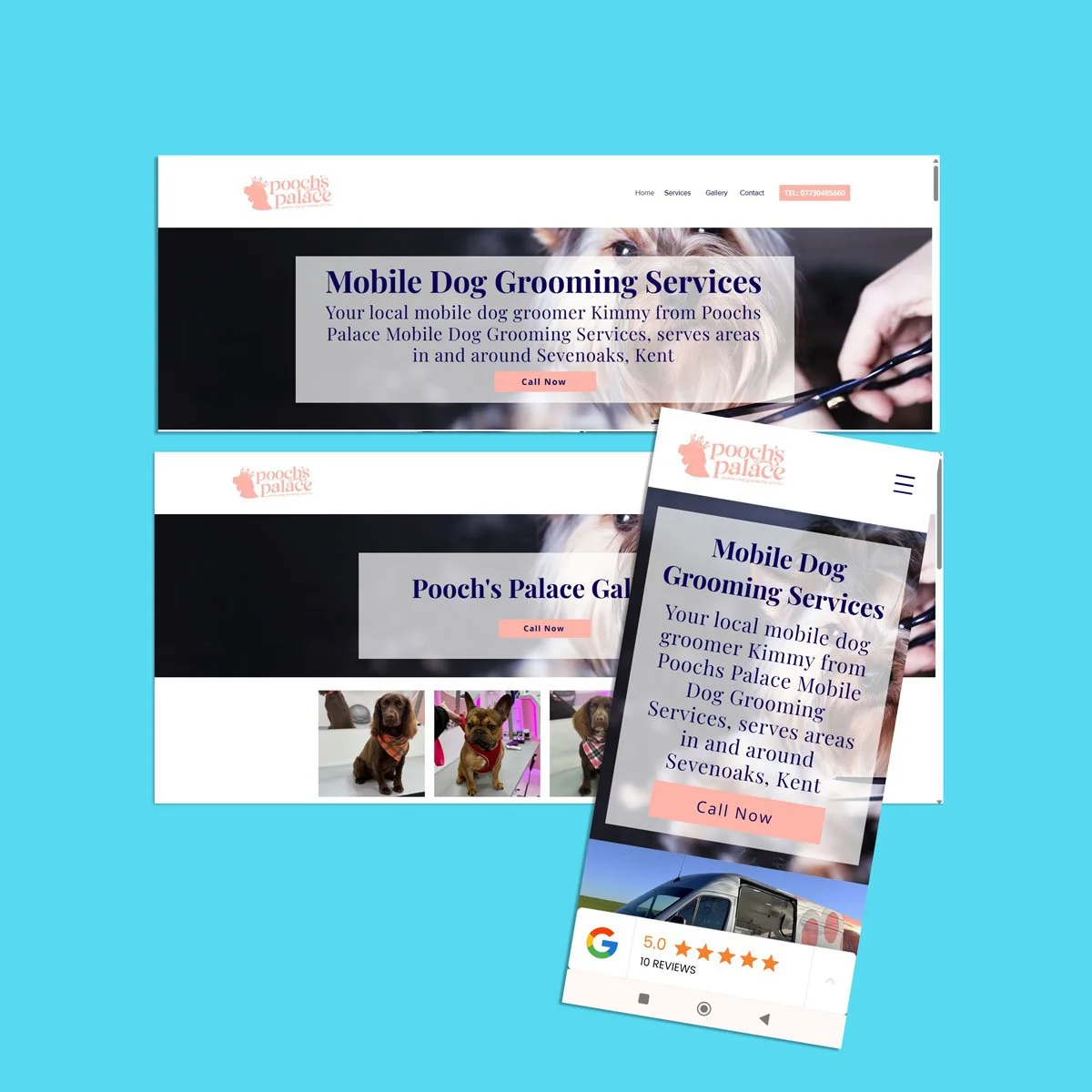 Poochs Palace Mobile Dog Grooming - view more