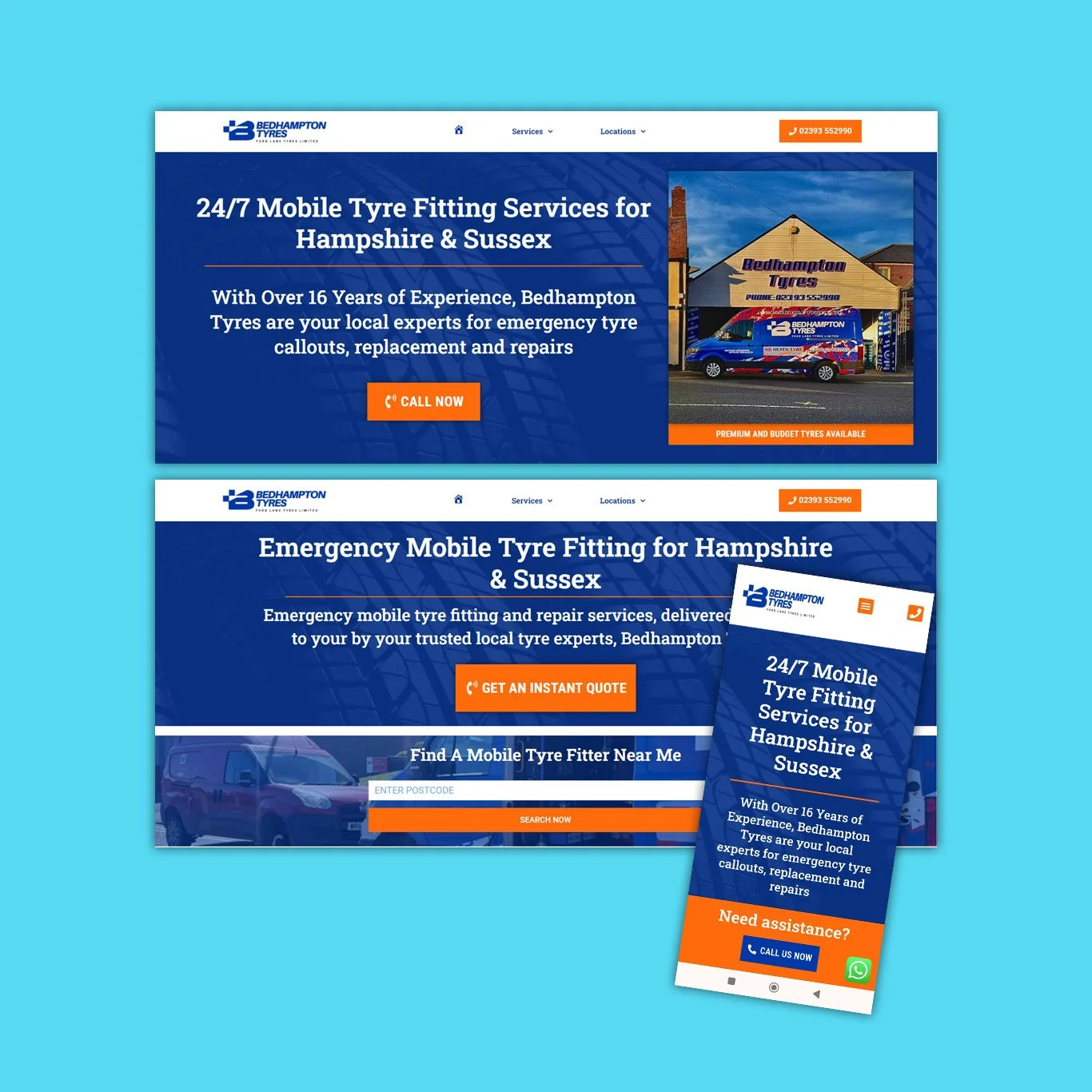 Bedhampton Mobile Tyres - view more
