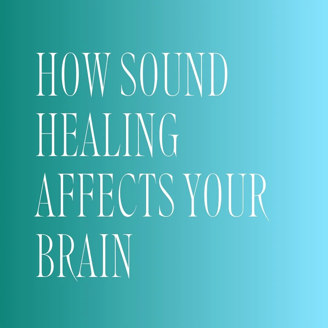 Did you know sound healing directly impacts your brainwaves? 🧠

Different frequencies guide your mind from stress to deep relaxation, helping you shift from overactive high beta waves (think anxiety &amp; burnout) to the soothing states of alpha, th