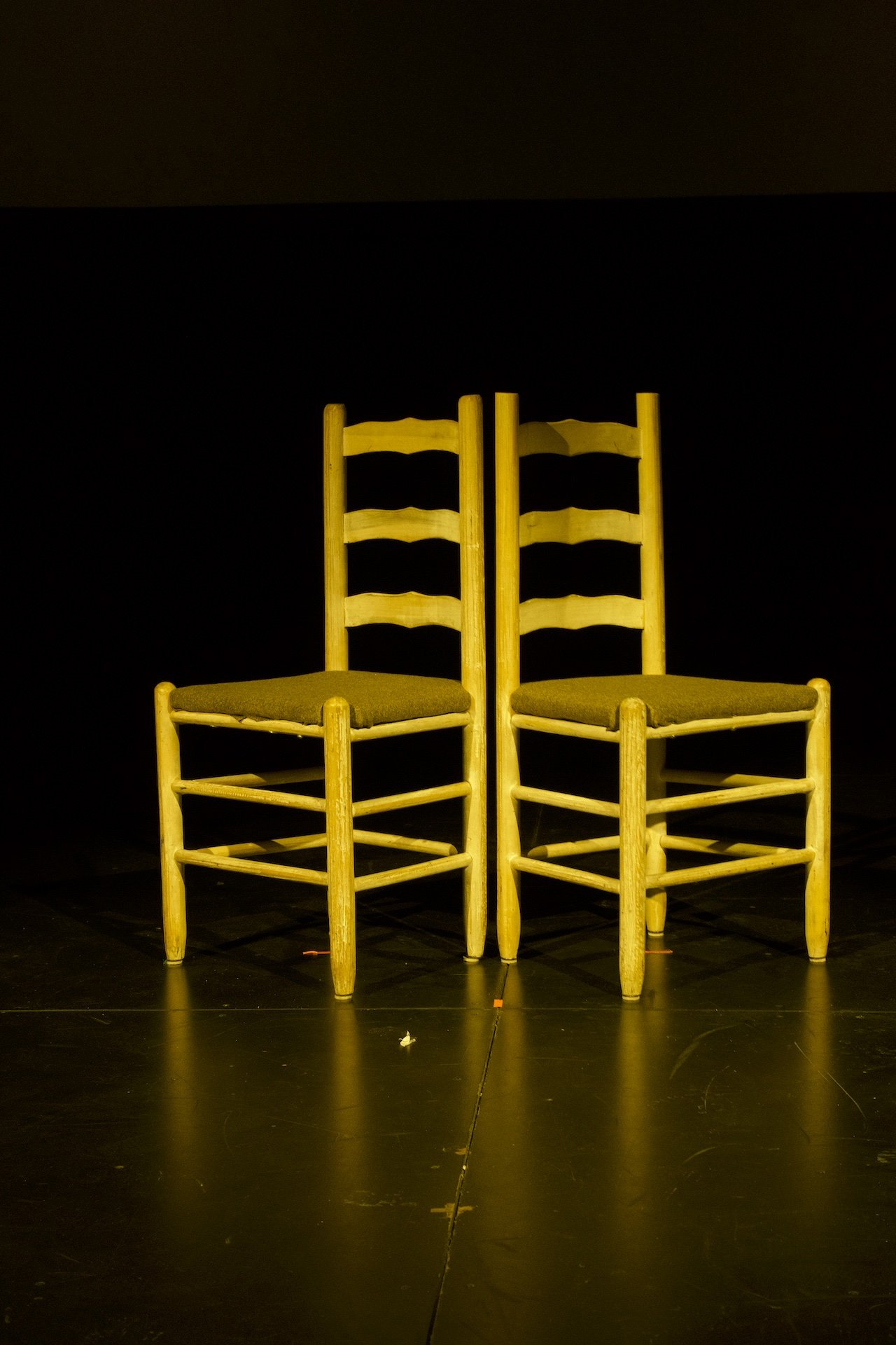 Photo of two chairs by Tyler Preece.