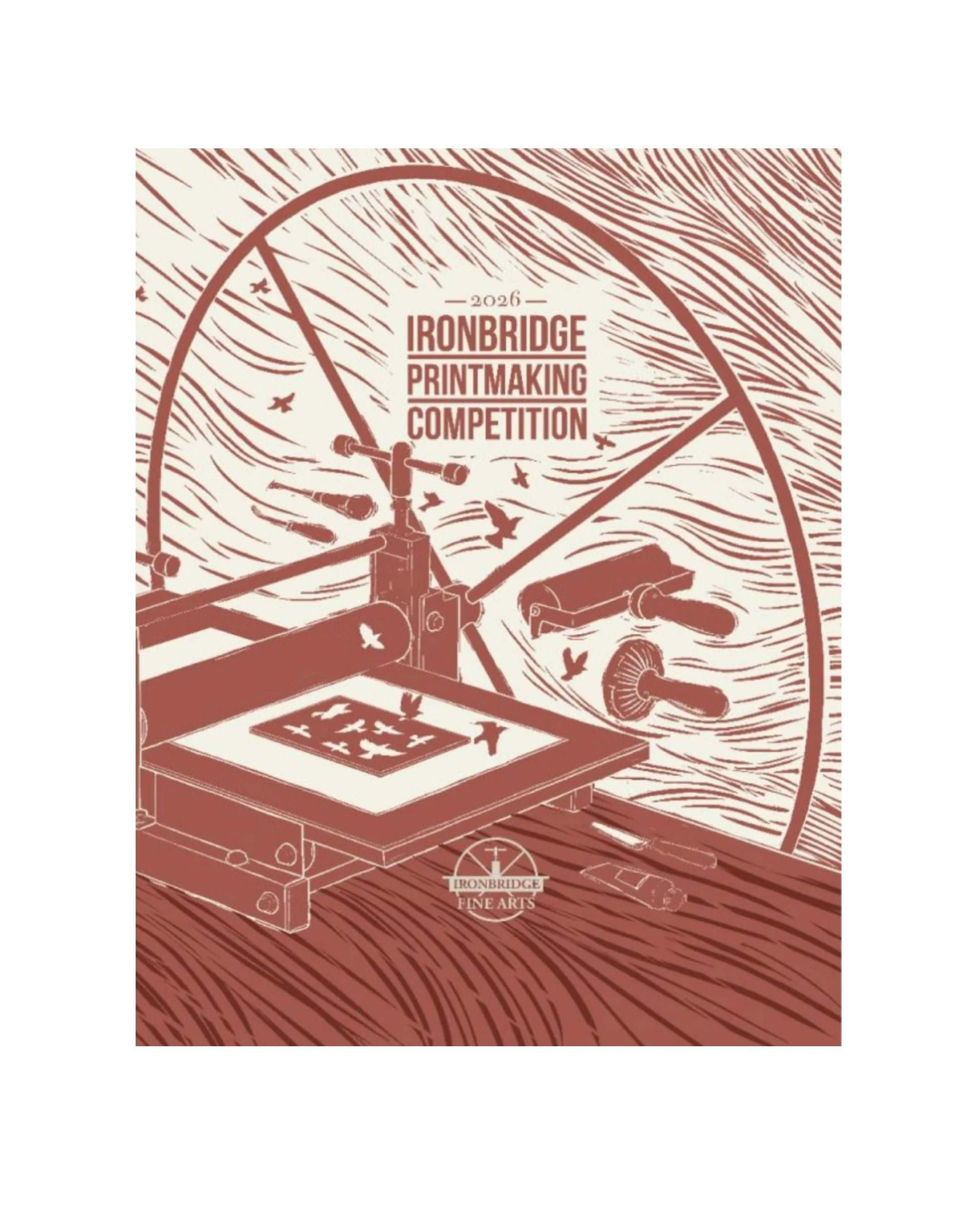 So excited to say that my print &lsquo;Seeing Stone&rsquo; has been selected to be exhibited as part of the Ironbridge Printmaking Competition 2026! Thank you so much to the judges, I feel so honoured!