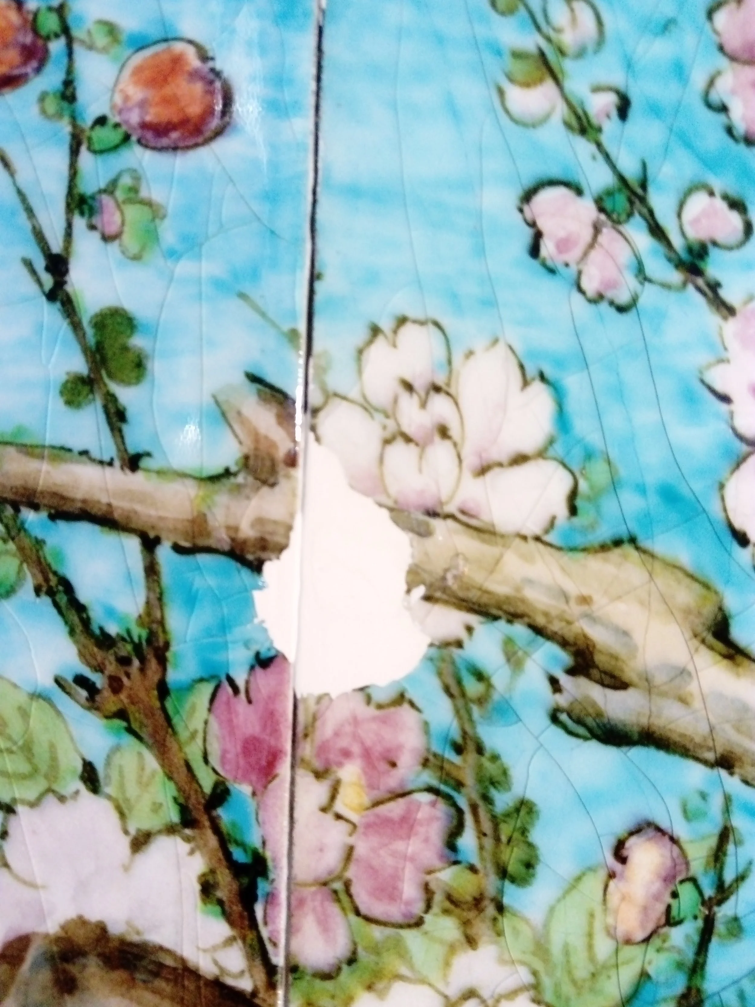 Comblement et restauration en cours