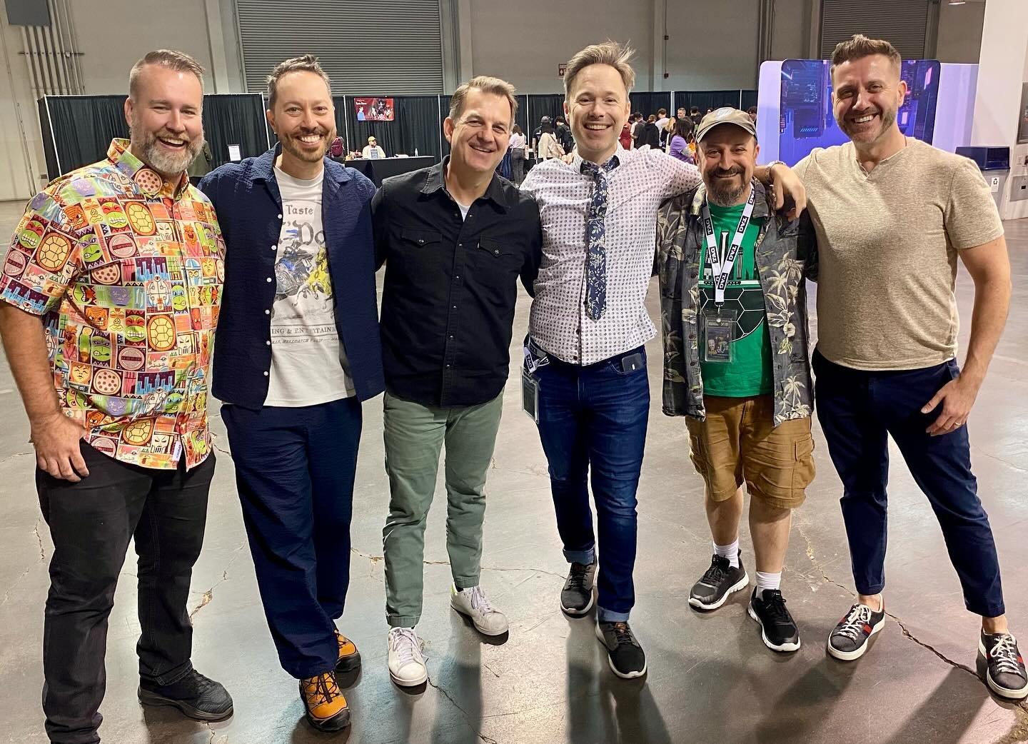 TMNT &lsquo;03 FOREVER!!! Love these guys! @captainehud_marcthompson_vo @ramsiegel @therealgregabbey @therealwaynegrayson @msword #tmnt #tmnt2003 #splinter #4kids music by @kaggyfilms