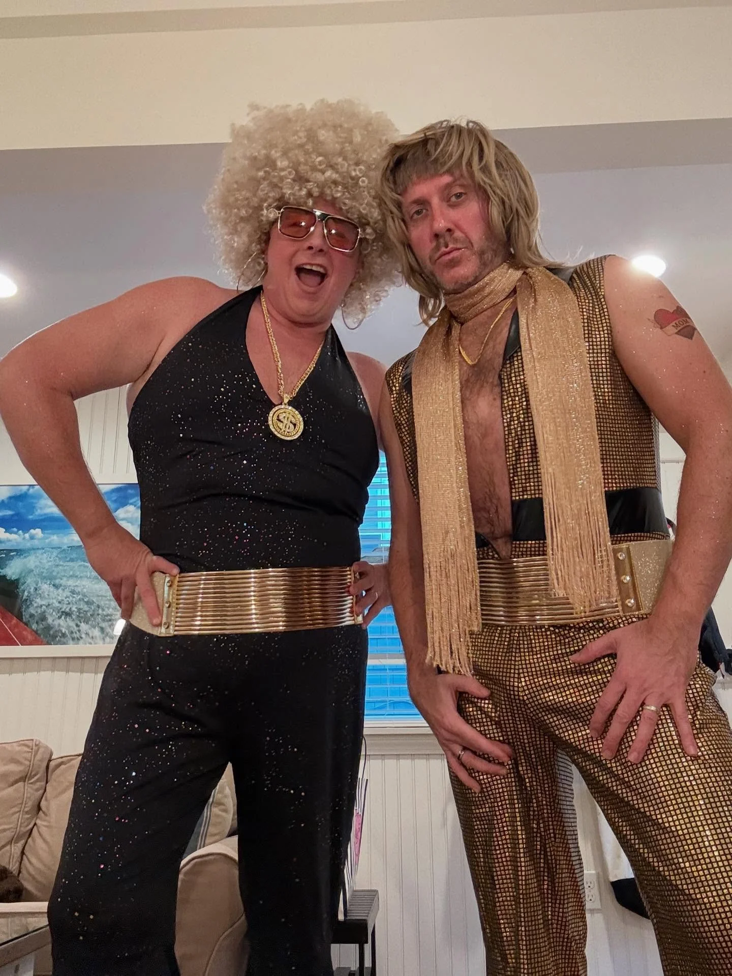 Disco Divas. #ptown @jamiecnyc #spookybear