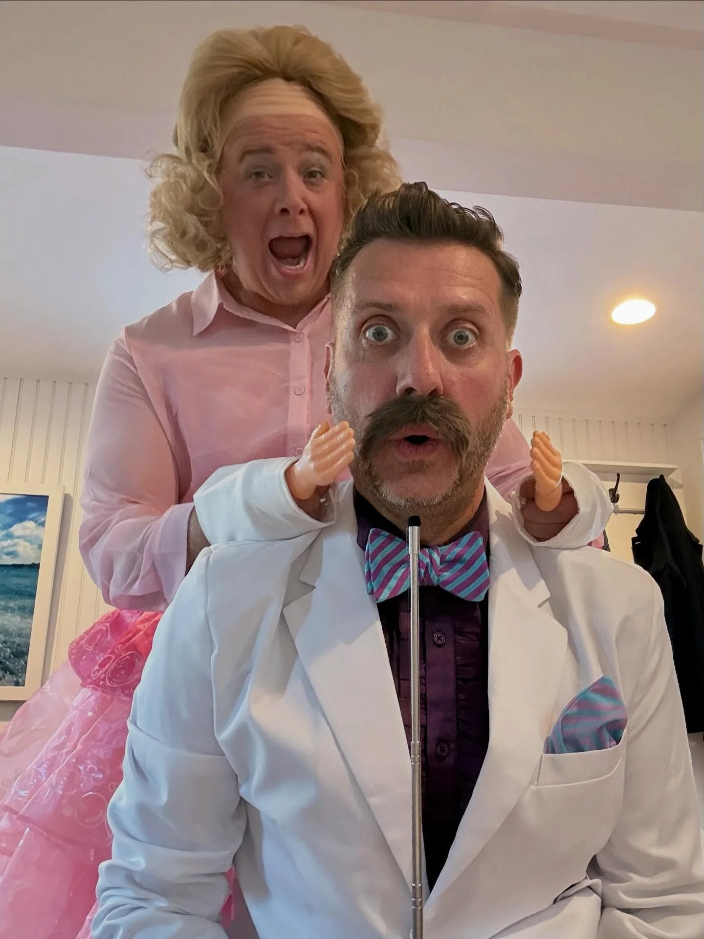 Dooneese and Friend. #ptown @jamiecnyc #spookybear