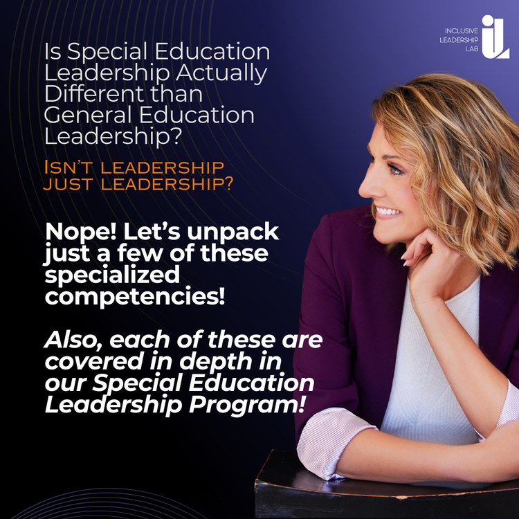 Special Education Leadership Competencies
