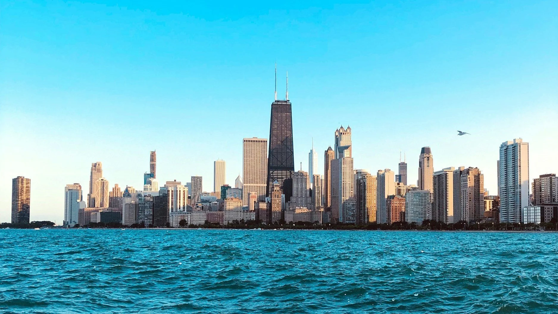 Skyline along the Chicago River in Chicago showcasing real estate market opportunities