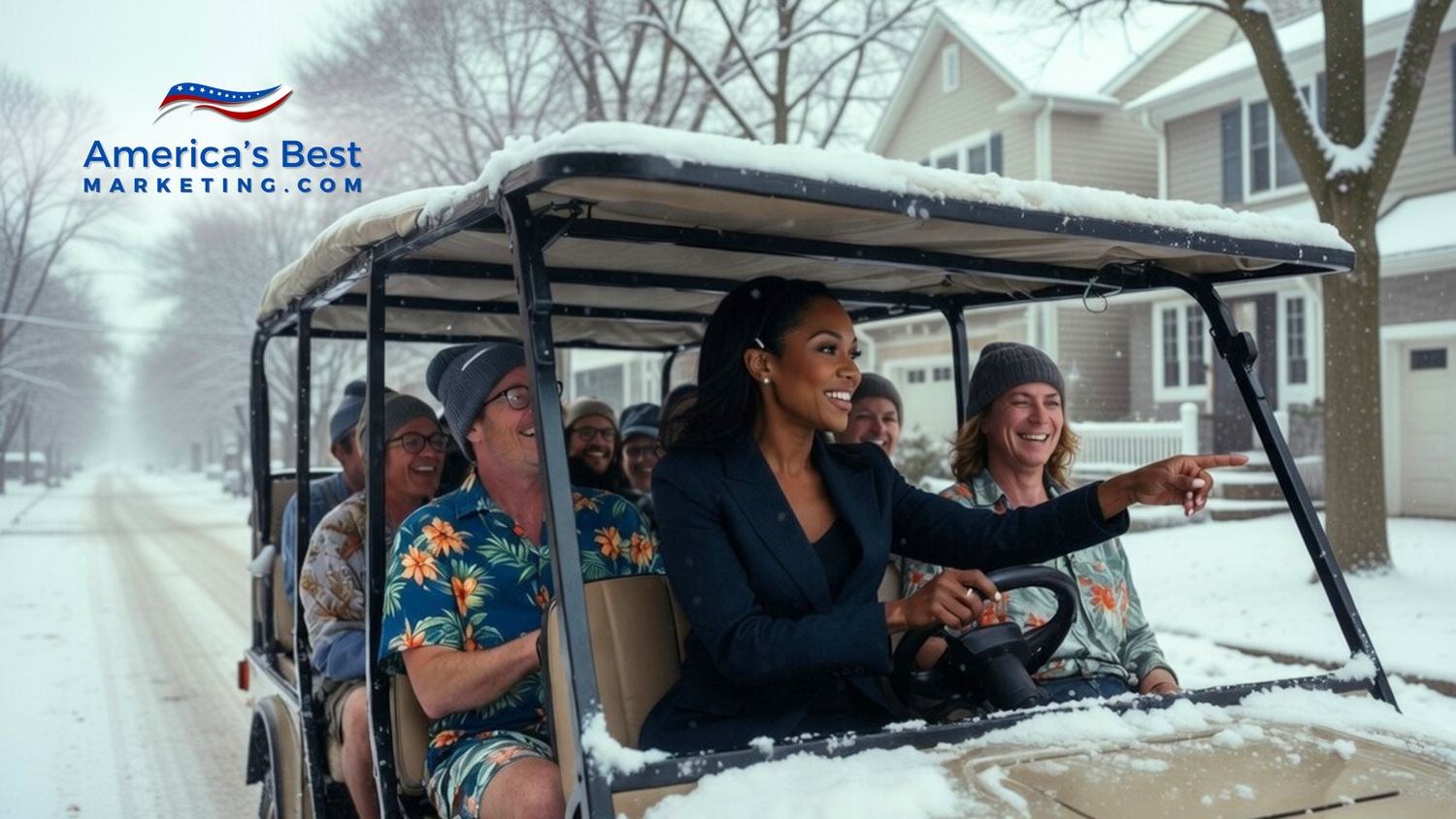Agent on video call reviewing a home tour while buyer compares neighborhood maps on a laptop.