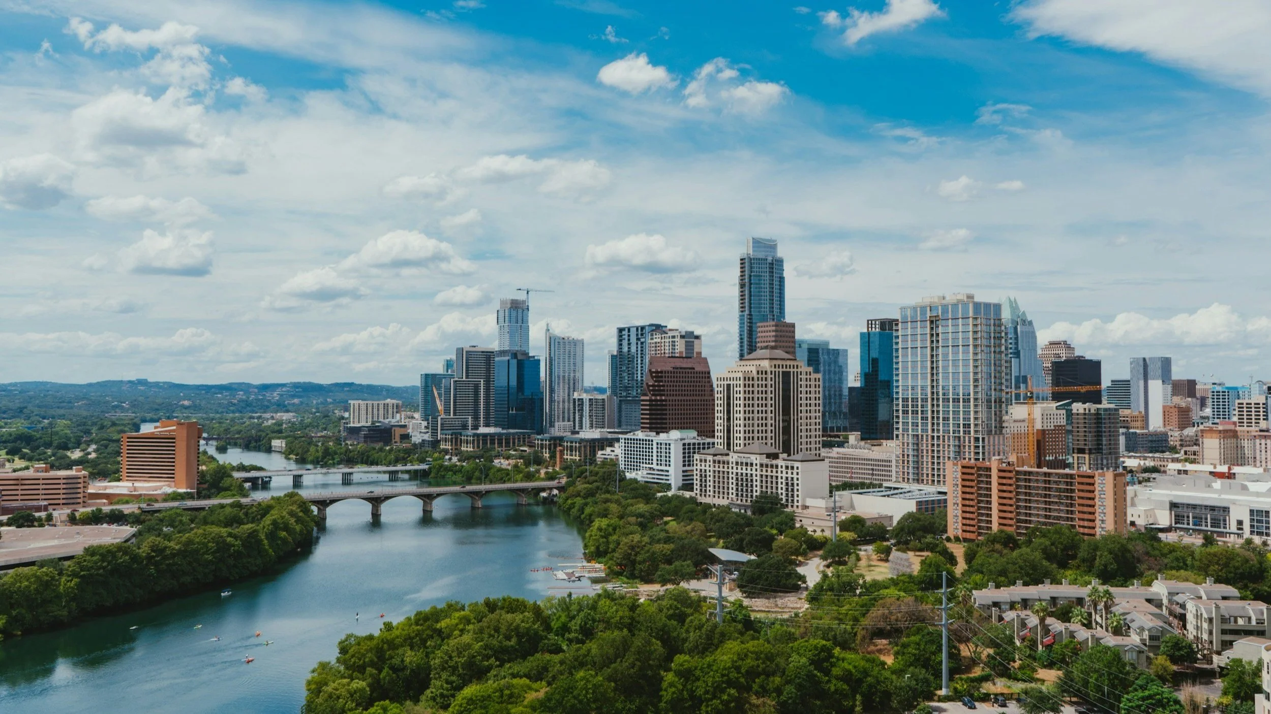 Lady Bird Lake skyline in Austin showcasing real estate market opportunities