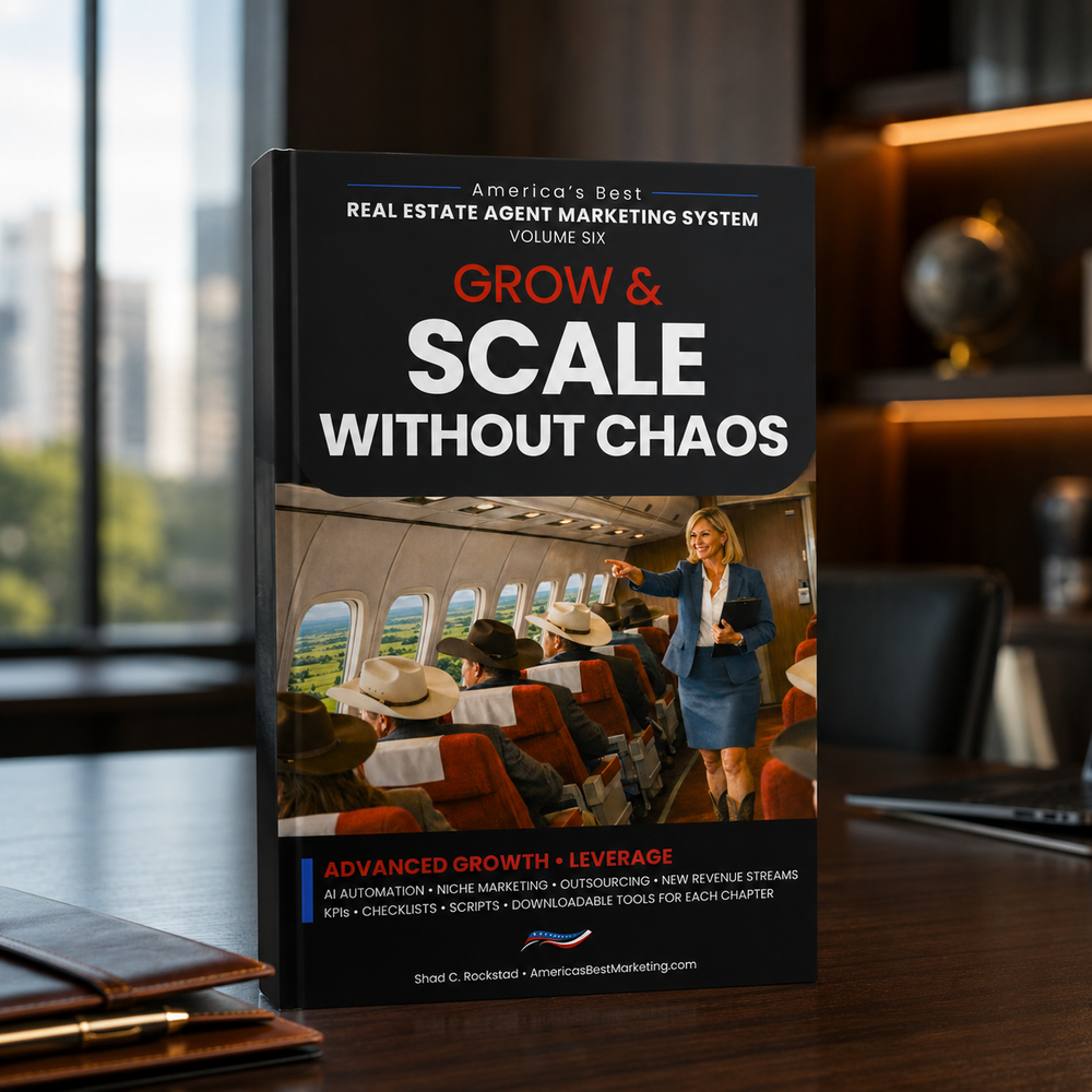 Grow and Scale Without Chaos book in an executive office setting