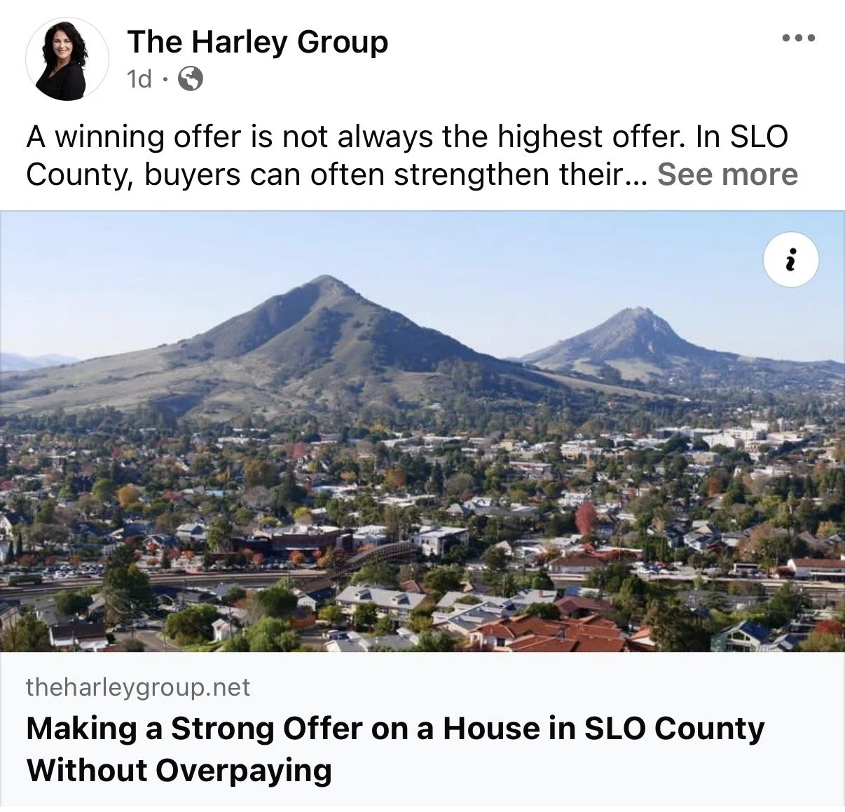 Blog Screenshot on Social Media - Making Strong Offers