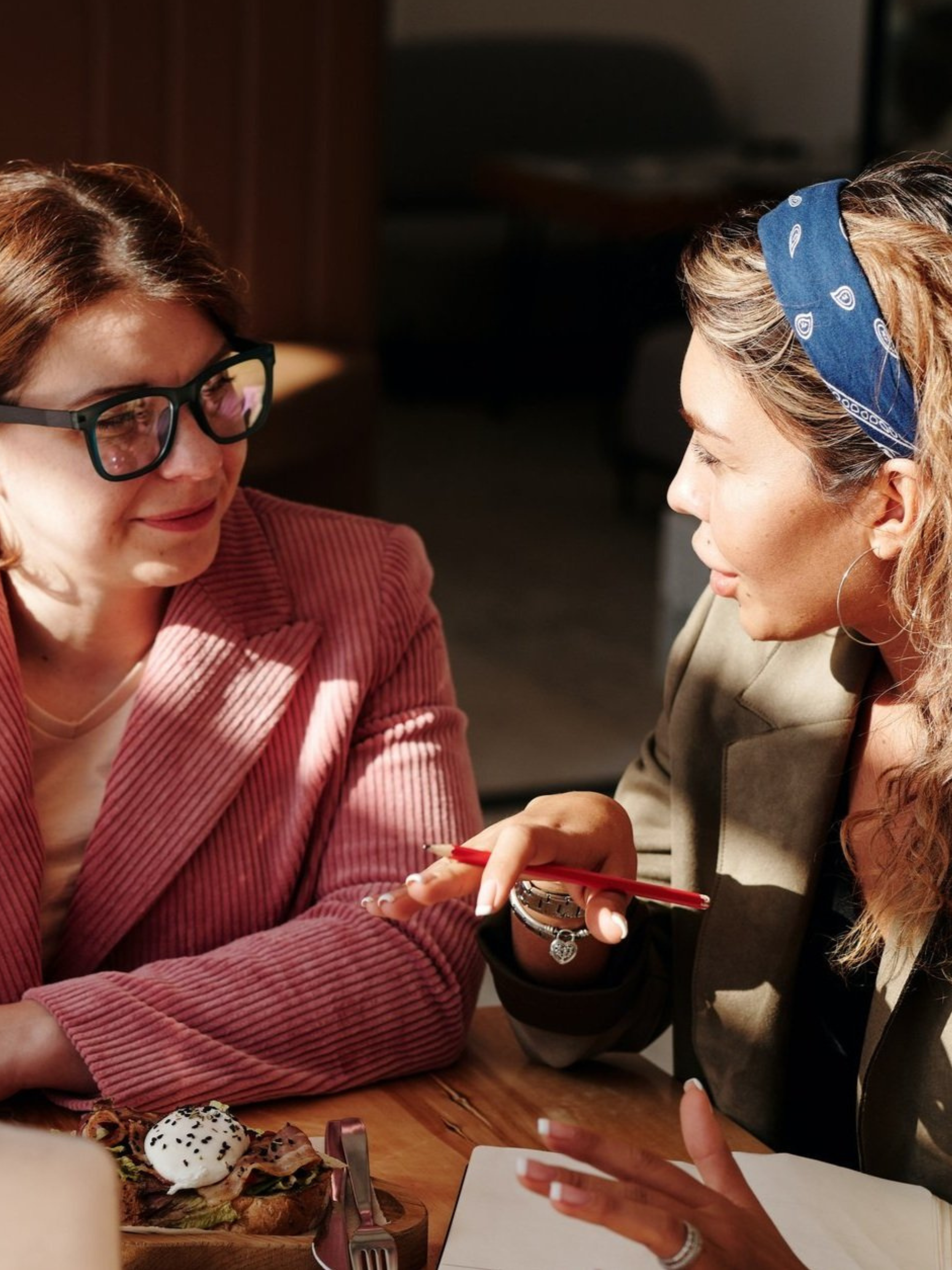 Real Estate Agent Meeting with Client