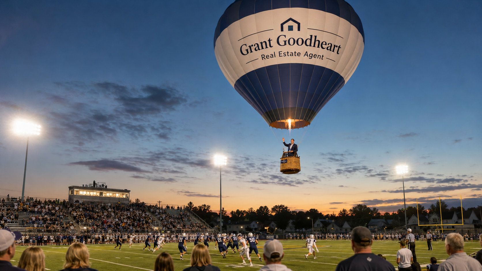 Real Estate Agent Hot Air Balloon V2