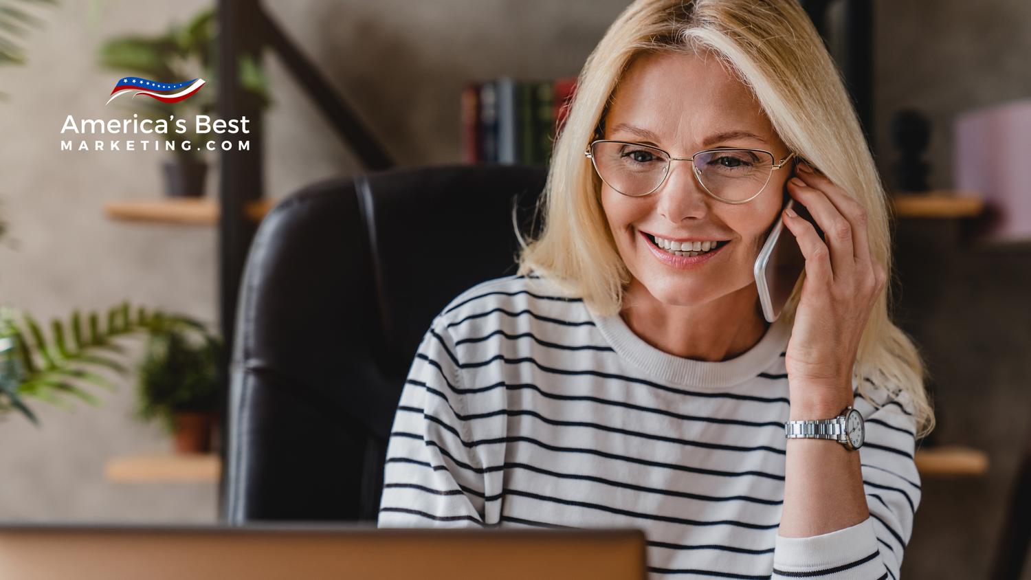 Americas Best Marketing blog cover graphic titled Turning Years of Intention into Action for real estate agents