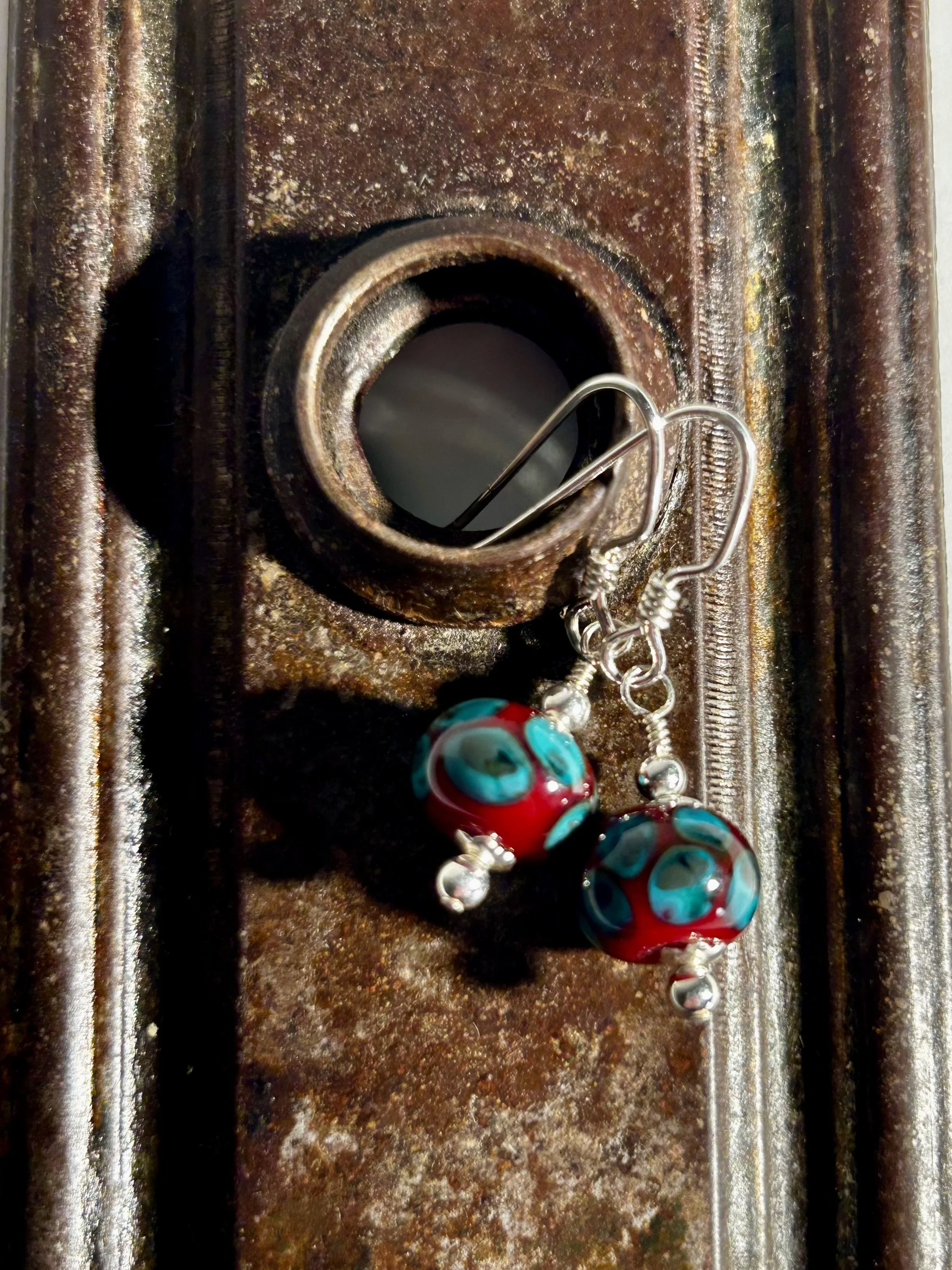 Glass Bead Earrings