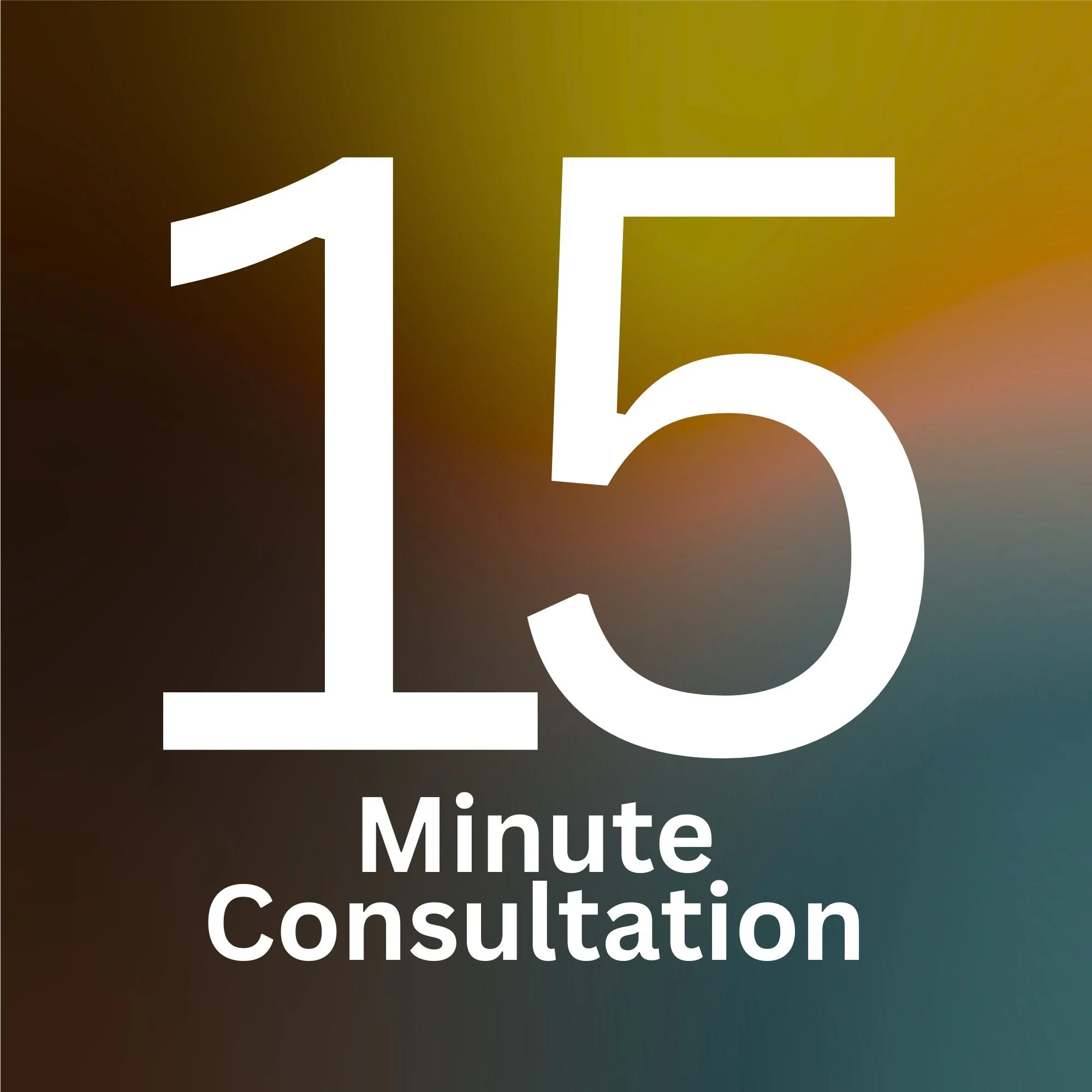 15 Minute Individualized Consultation