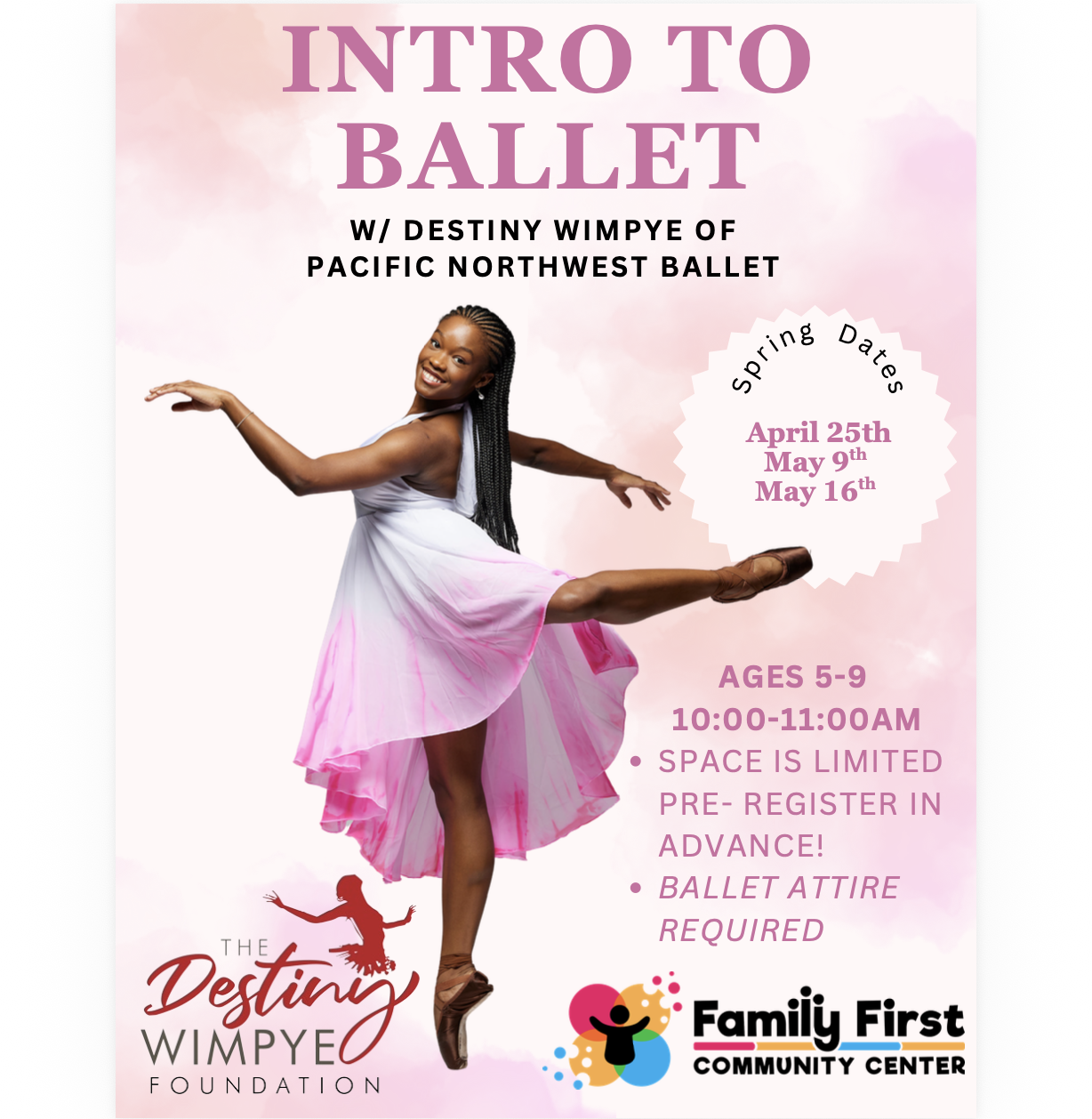 Intro to Ballet — Spring 2026