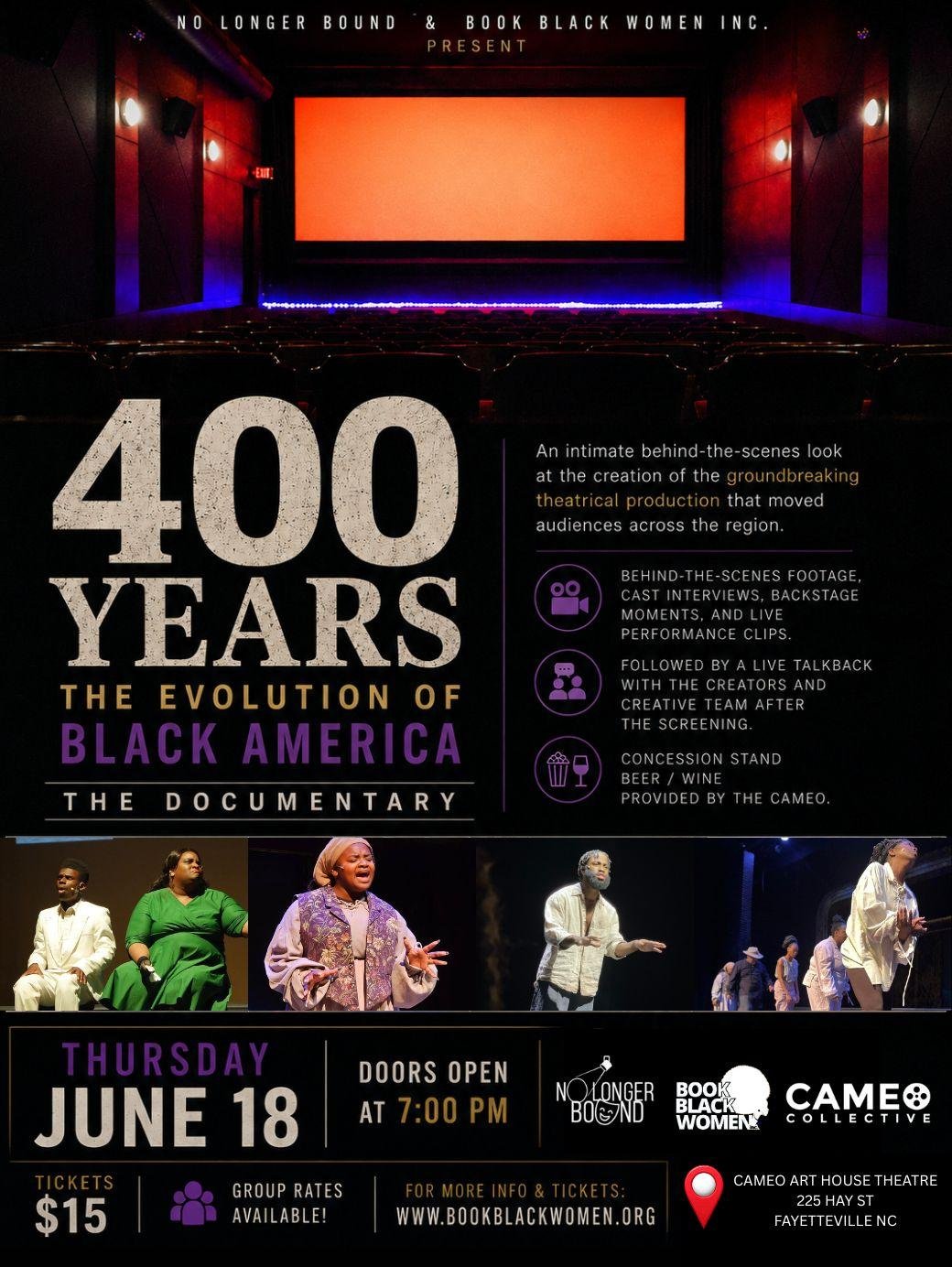 400 YEARS: The Evolution of Black America (Documentary)