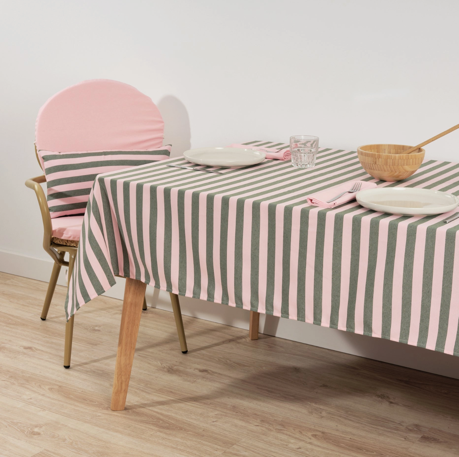 Pink and Green Striped Tablecloth.png