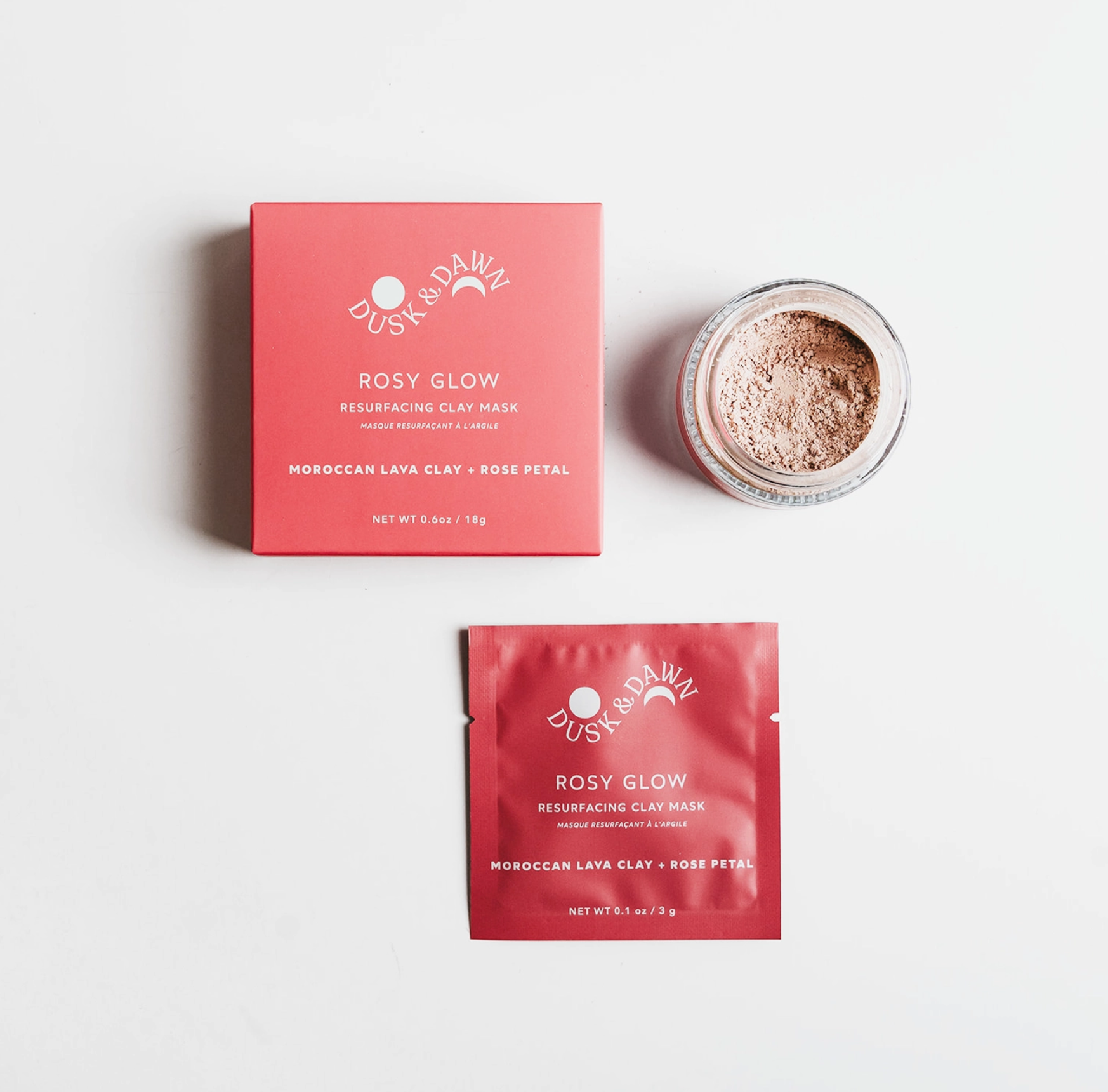 Rosy Glow Resurfacing Clay Mask