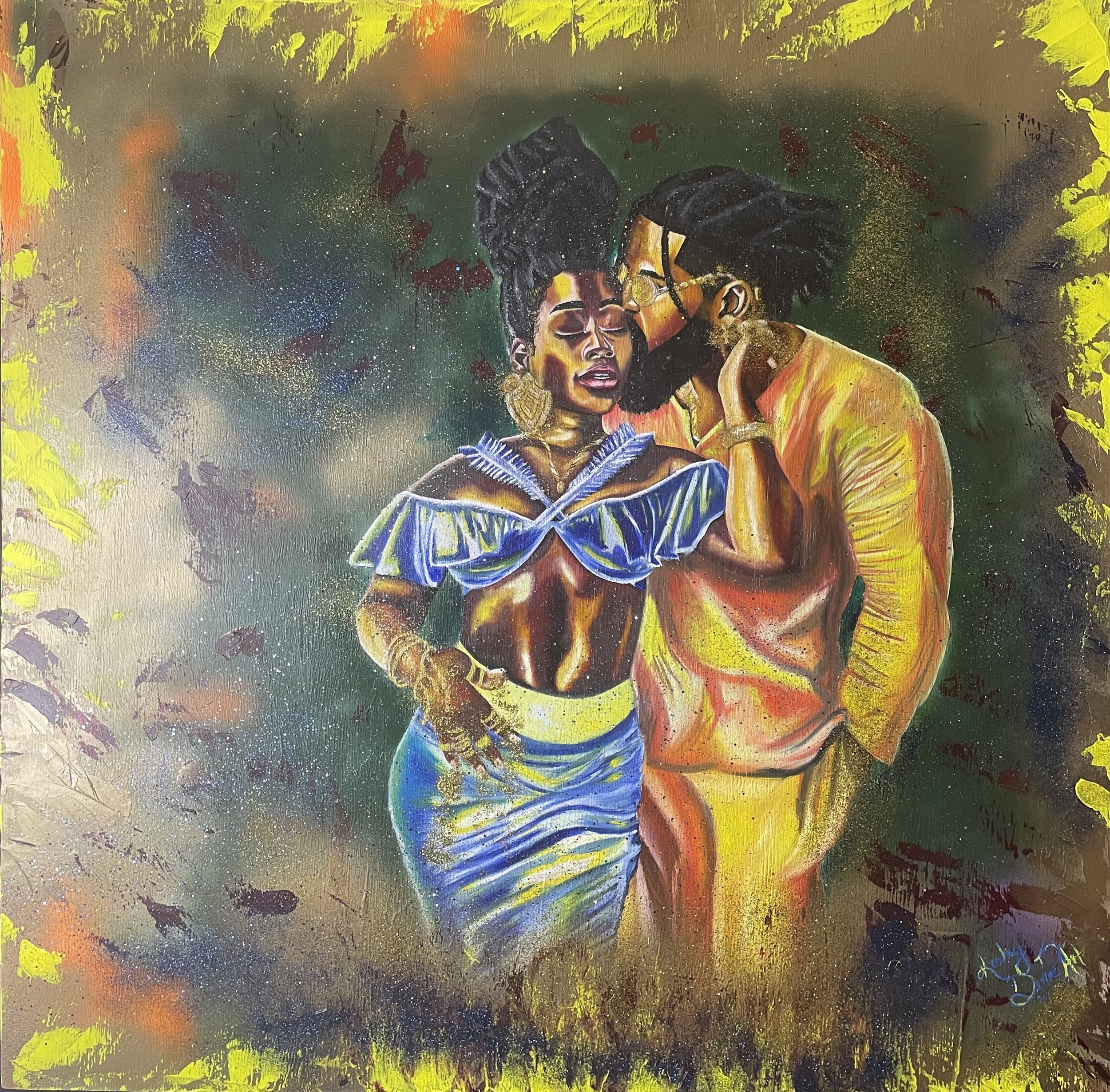 All Into You 4ftx4ft oil on wood .jpeg