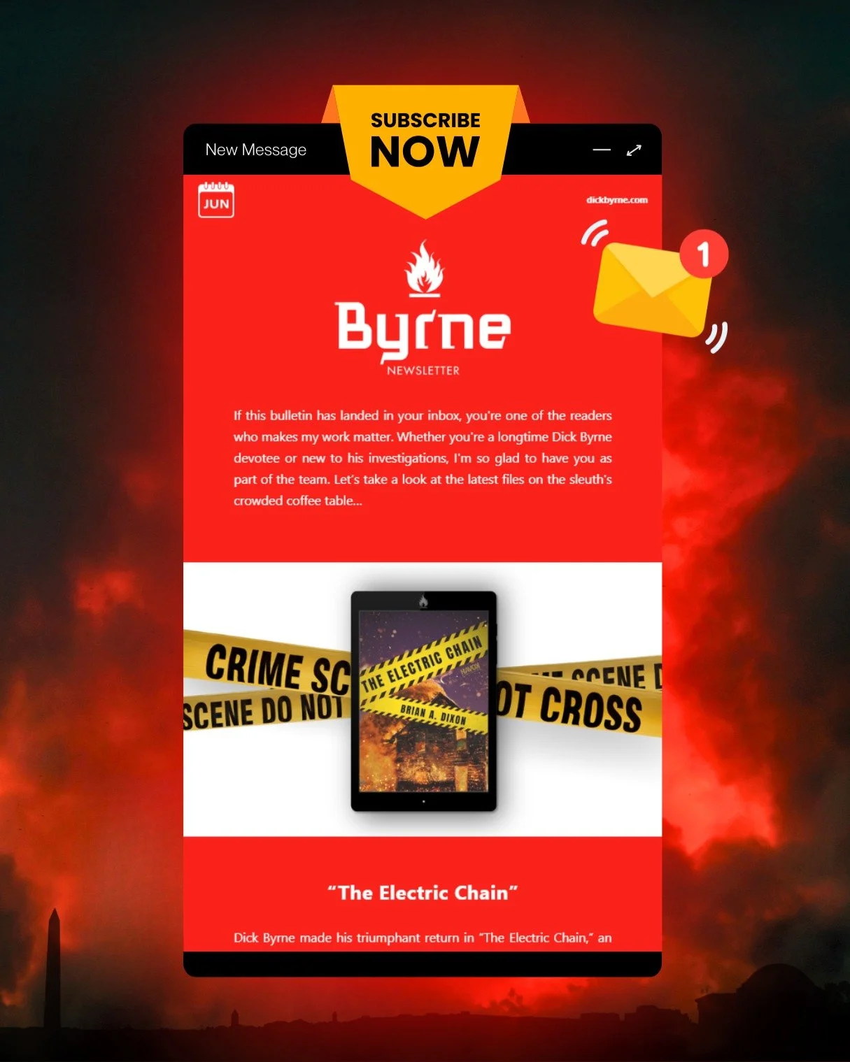 📧 From my writing desk to your inbox!

The latest Dick Byrne newsletter is in your inbox RIGHT NOW with news about the arson investigator's upcoming cases, updates from our community, and more. 

Not subscribed yet? You're missing out on quarterly u