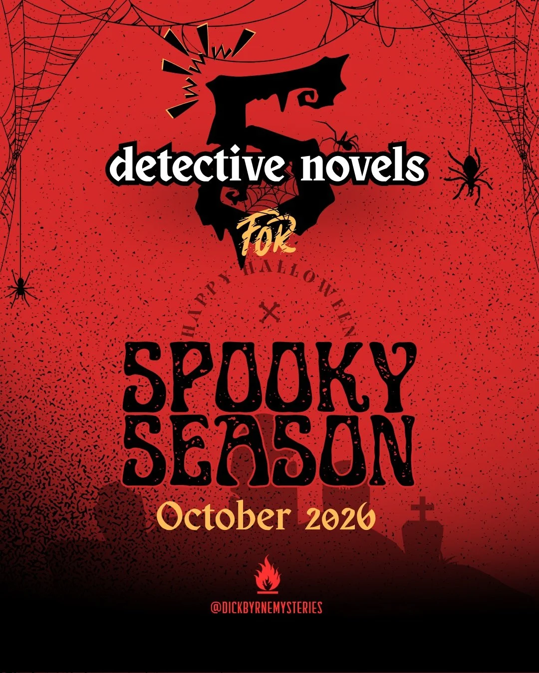 🕷️ 5 DETECTIVE NOVELS FOR SPOOKY SEASON! At long last, October is here. As leaves fall and shadows lengthen, the countdown to Halloween has begun!

To kick off our celebrations, here are five haunting detective novels that capture the spirit of the 