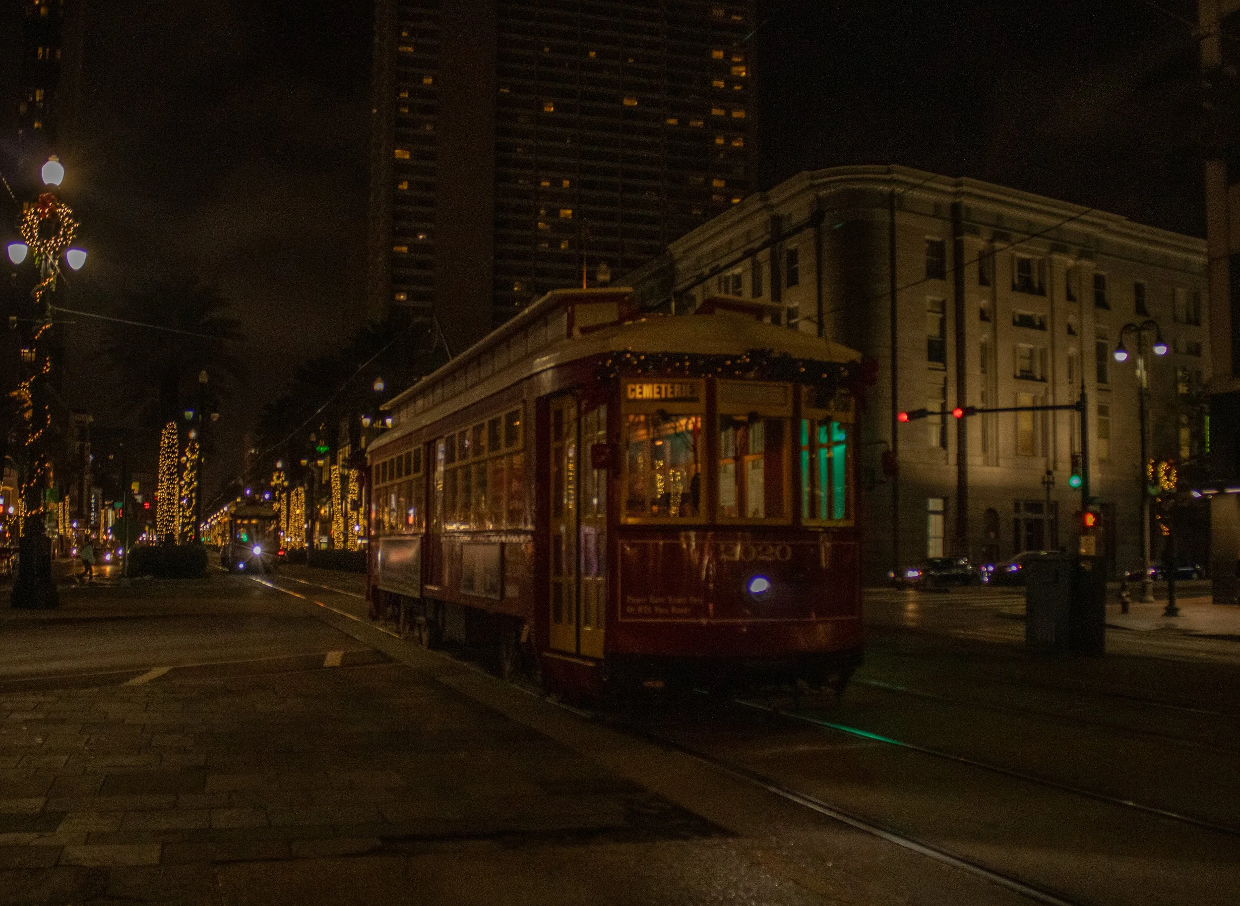 Streetcar. New Orleans, Louisiana. 
