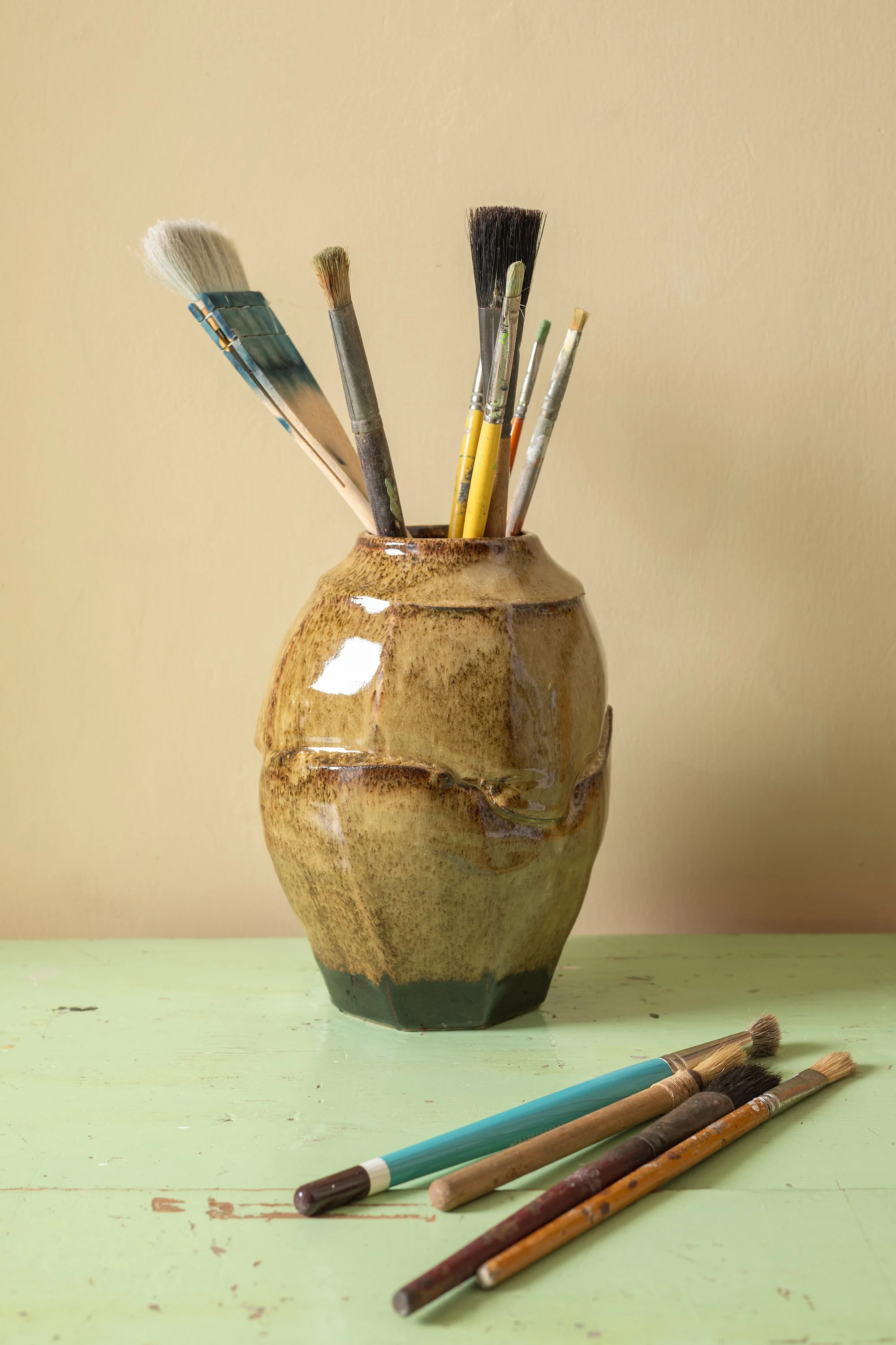 Adam Ross Faceted SG2 Ash Jar